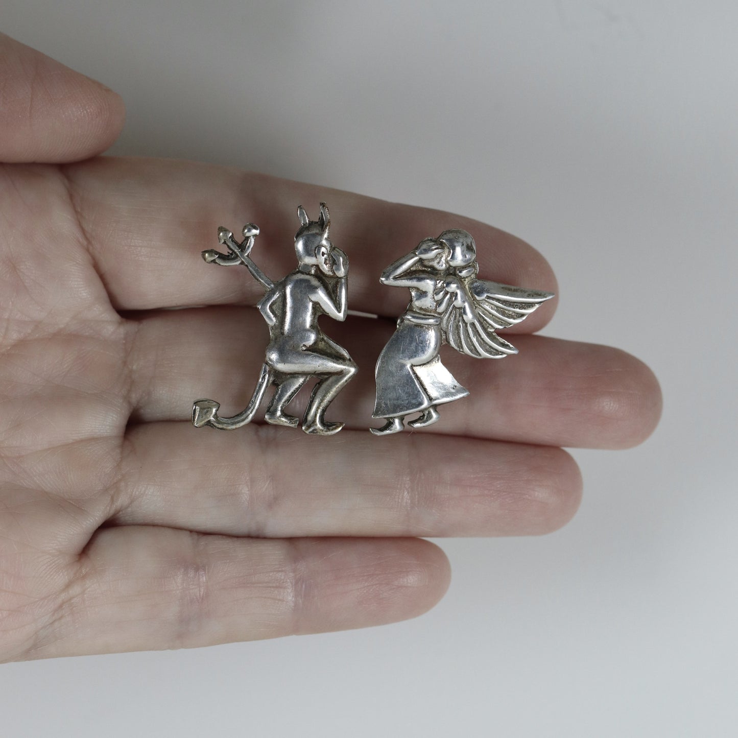 SOLD OUT: Angel and Devil Earrings