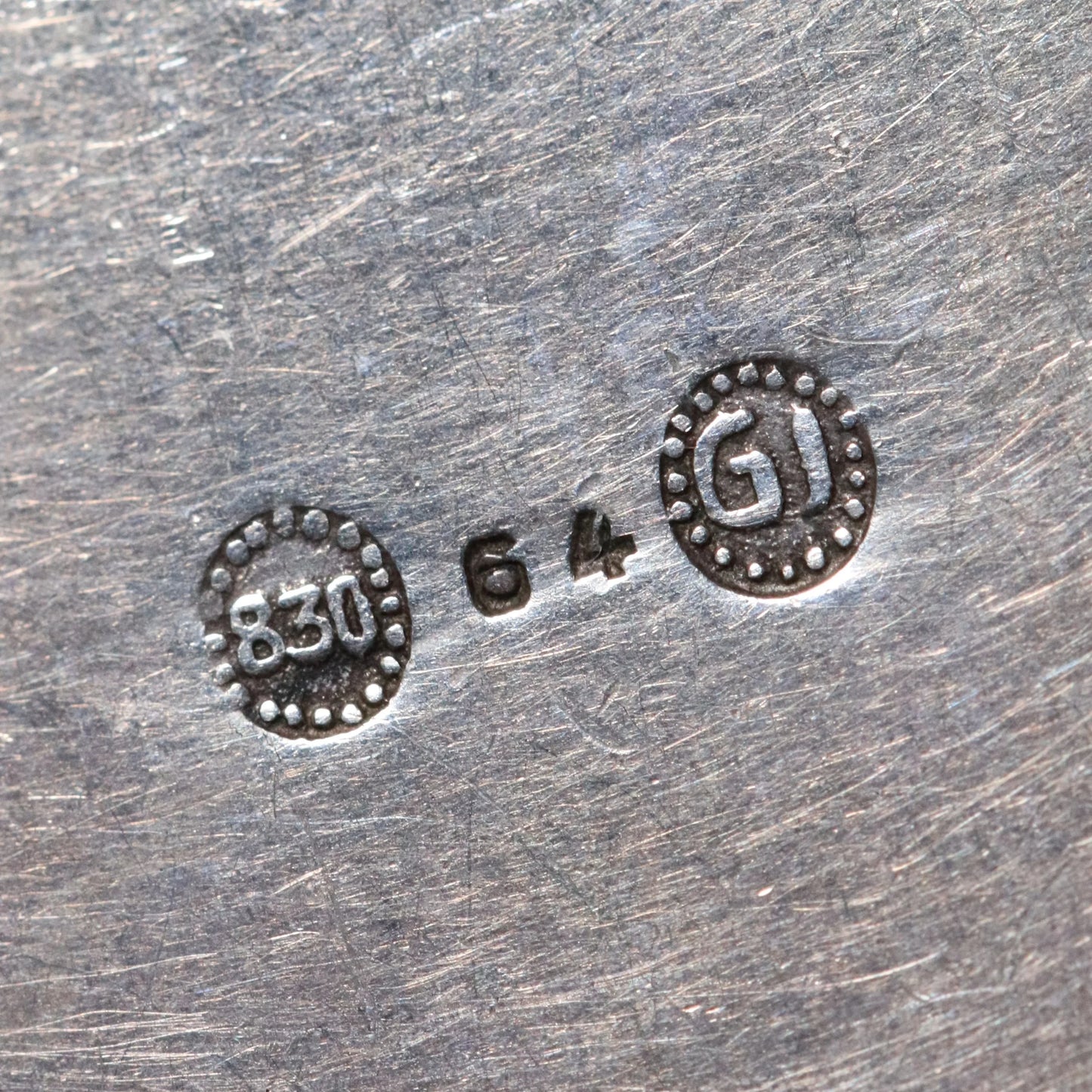 Antique Georg Jensen Jewelry | Rare Green Agate Necklace Pendant 64