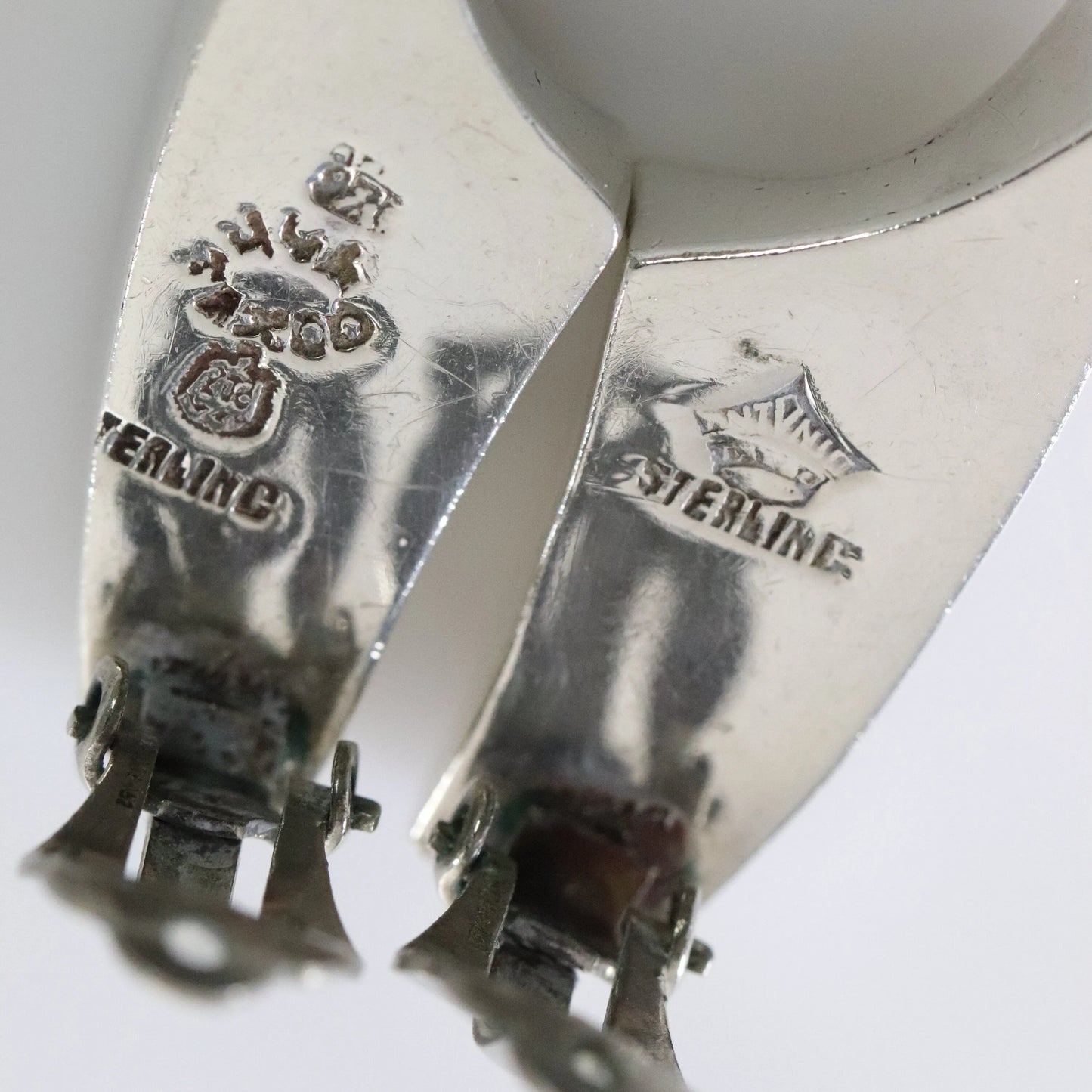 Antonio Pineda Earrings | Vintage Sterling Silver | Mid-Century Modernist Mexico - Carmel FSJ