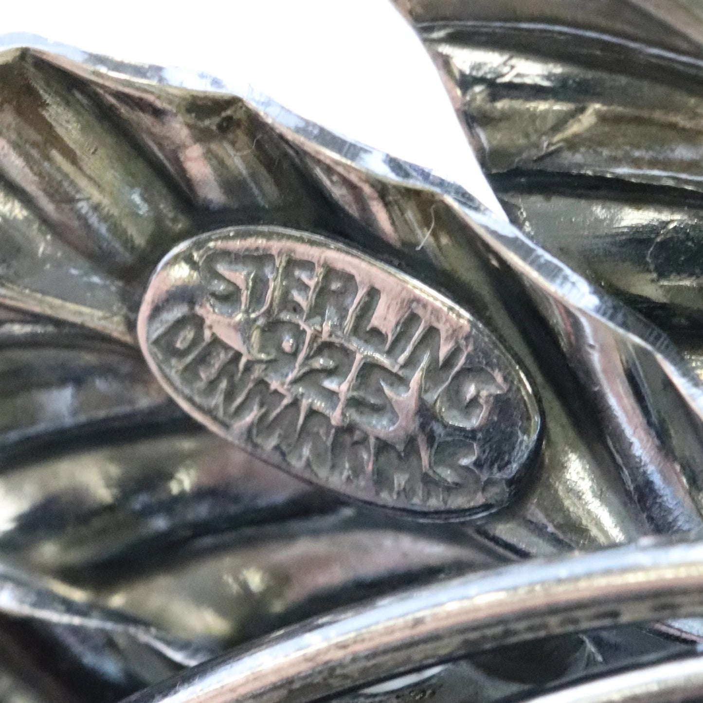 Marius Sørensen Scandinavian Berry and Leaf Brooch Denmark