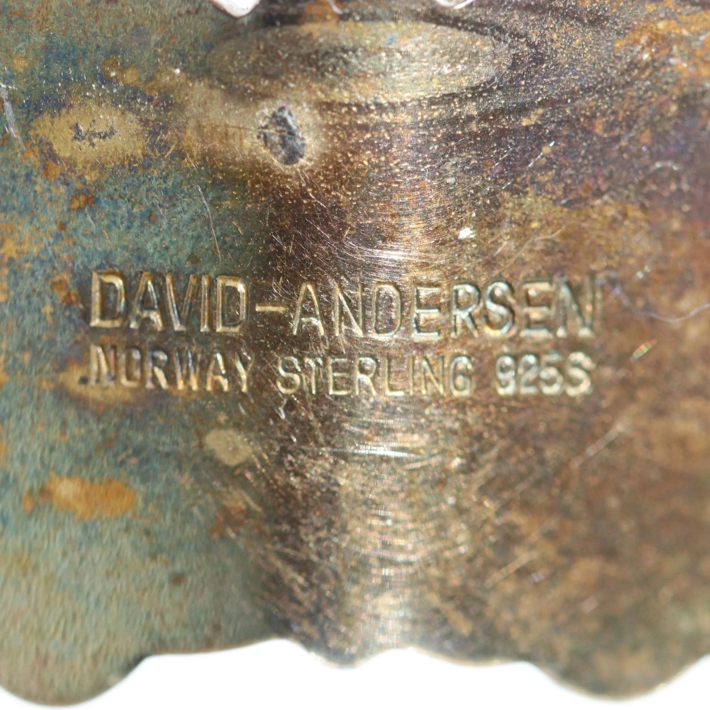 SOLD OUT: Extra Large Yellow David Andersen Butterfly Brooch | Vintage Sterling Silver | Enamel Mid Century Pin - Carmel Fine Silver Jewelry