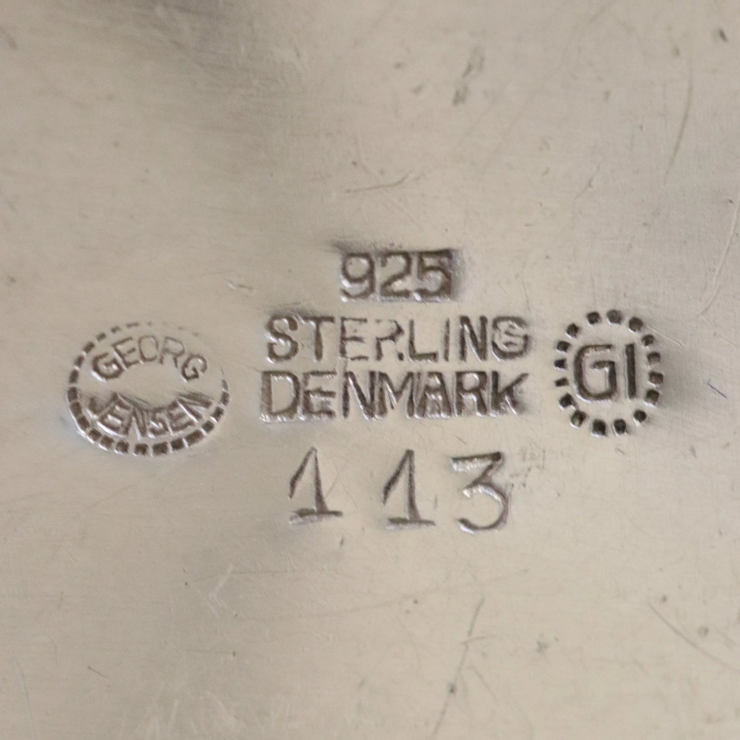 SOLD OUT: GEORG JENSEN DESIGNED PANSY FLOWER BROOCH 113 - Carmel Fine Silver Jewelry