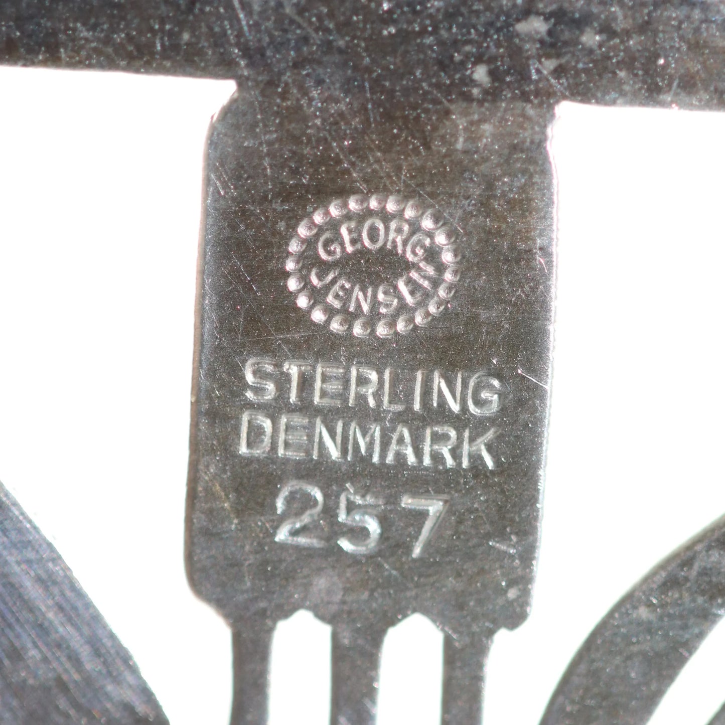 SOLD OUT: Georg Jensen Dolphin Brooch 257 | Vintage Sterling Silver | Arno Malinowski Denmark - Carmel Fine Silver Jewelry