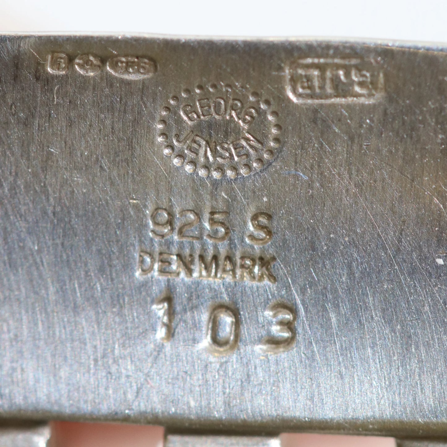 SOLD OUT: GEORG JENSEN MODERNIST BRACELET 103 - Carmel Fine Silver Jewelry