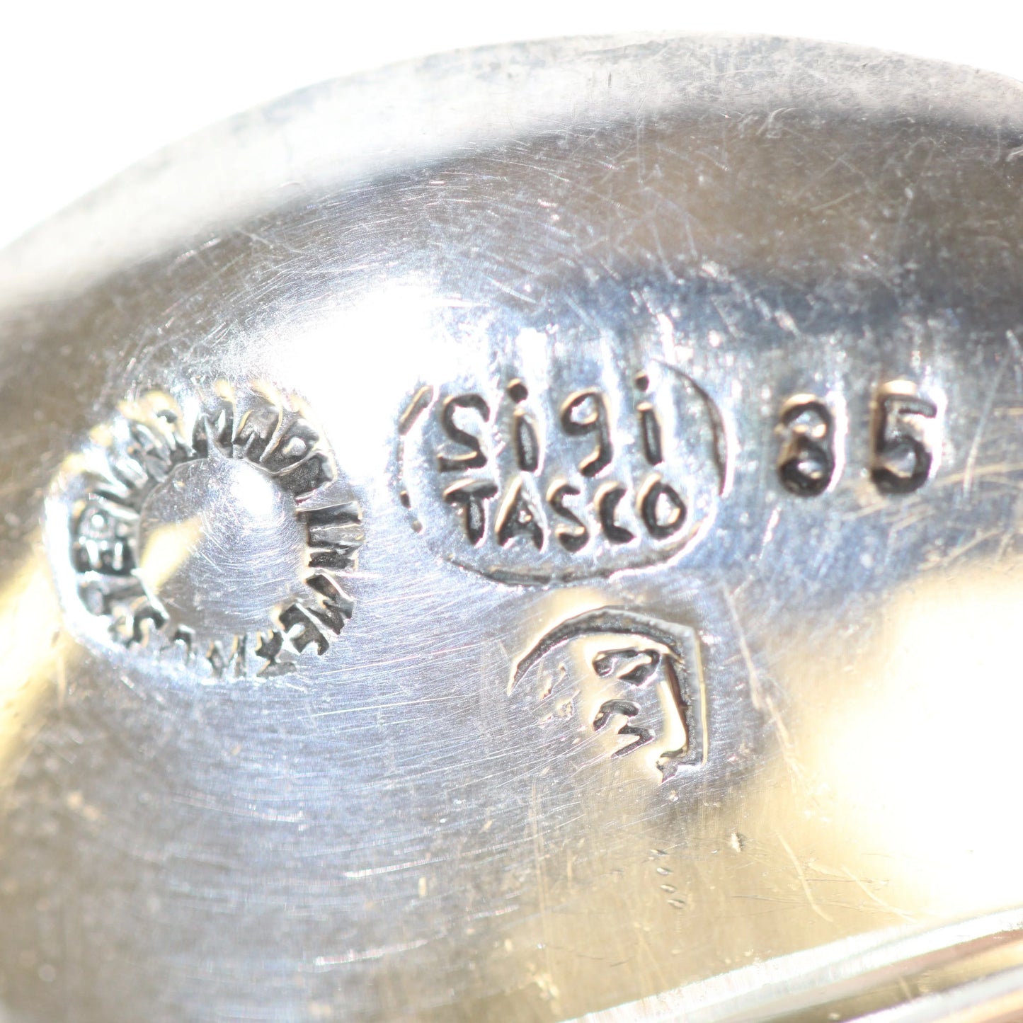 SOLD OUT: TAXCO SIGI PINEDA MODERNIST BROOCH WITH BEADS - Carmel Fine Silver Jewelry