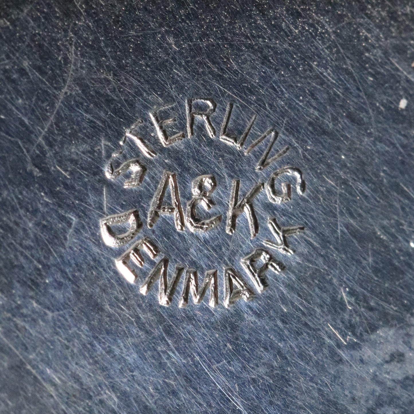 SOLD OUT: Vintage Aarre & Krogh Danish Jewelry | Abstract Swoosh Brooch - Carmel FSJ