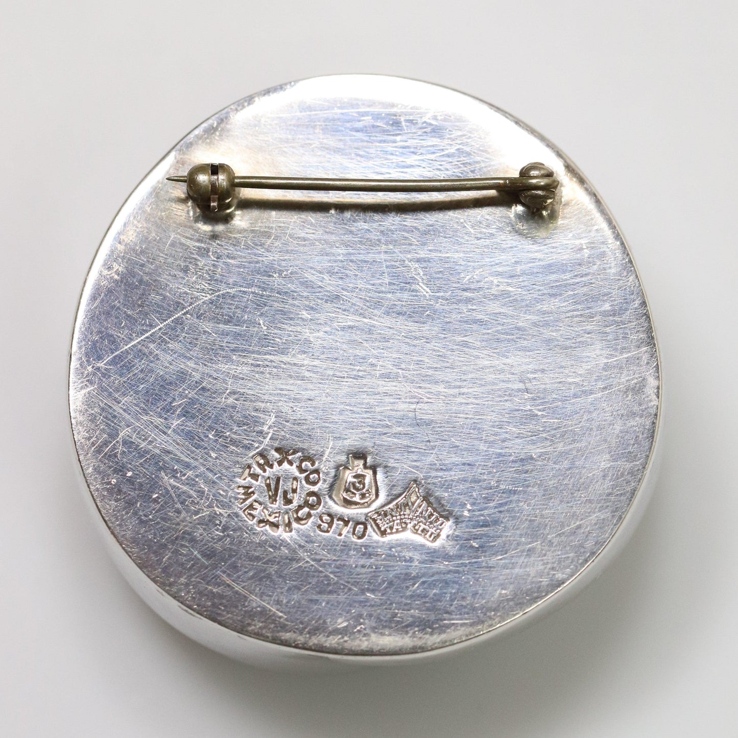 SOLD OUT: Vintage Anthony Pineda Taxco Silver Mexican Jewelry | Mid-Century Modernist Brooch - Carmel FSJ