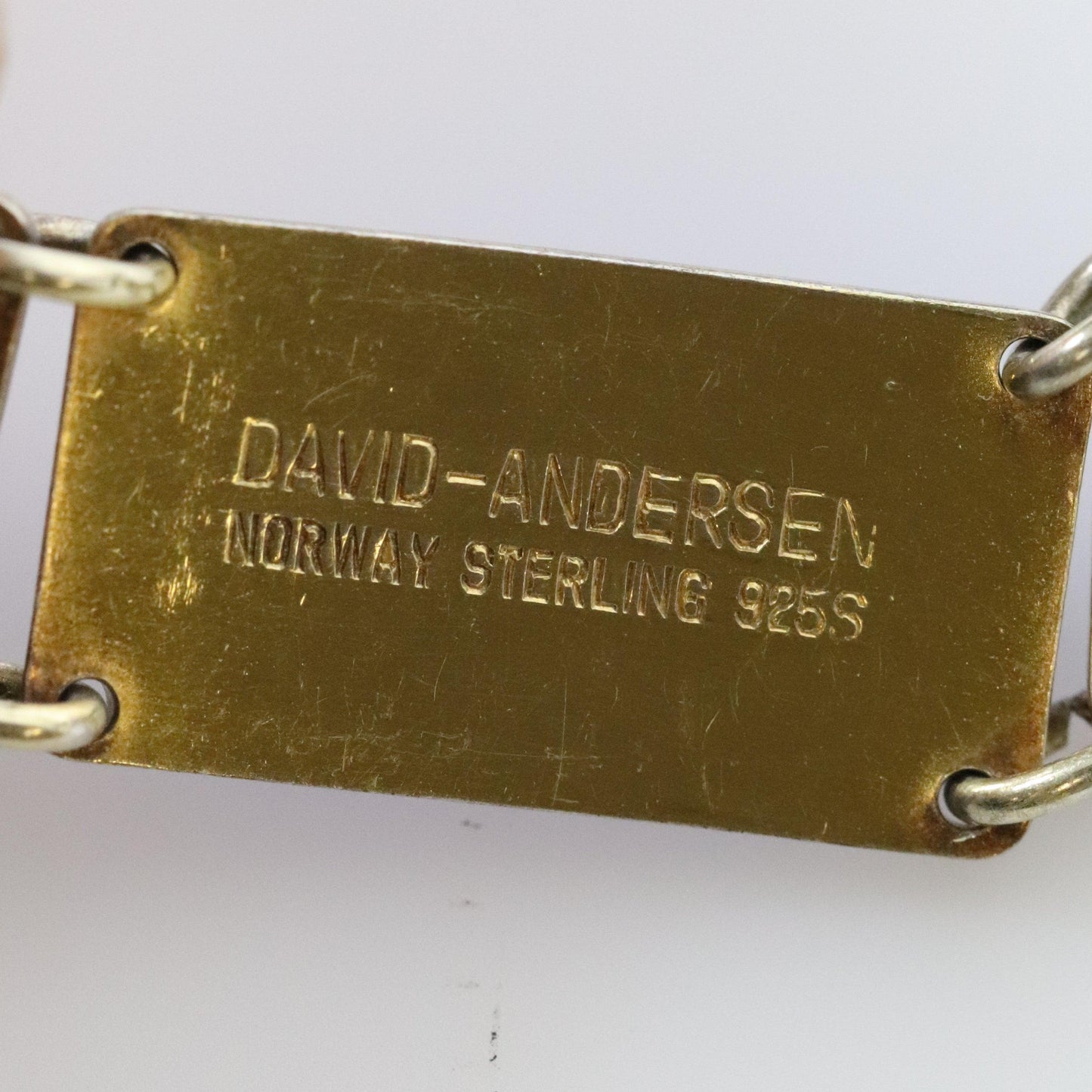 SOLD OUT: Vintage David Andersen Jewelry | Guilloche Deep Blue Enamel Bracelet - Carmel FSJ