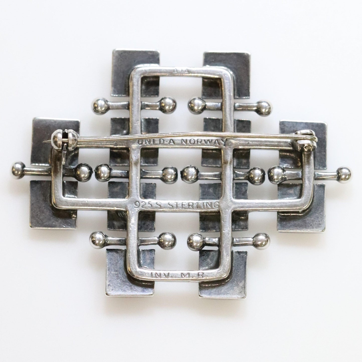 SOLD OUT: Vintage David Andersen Jewelry | Uni David-Andersen Modernist Brooch - Carmel FSJ