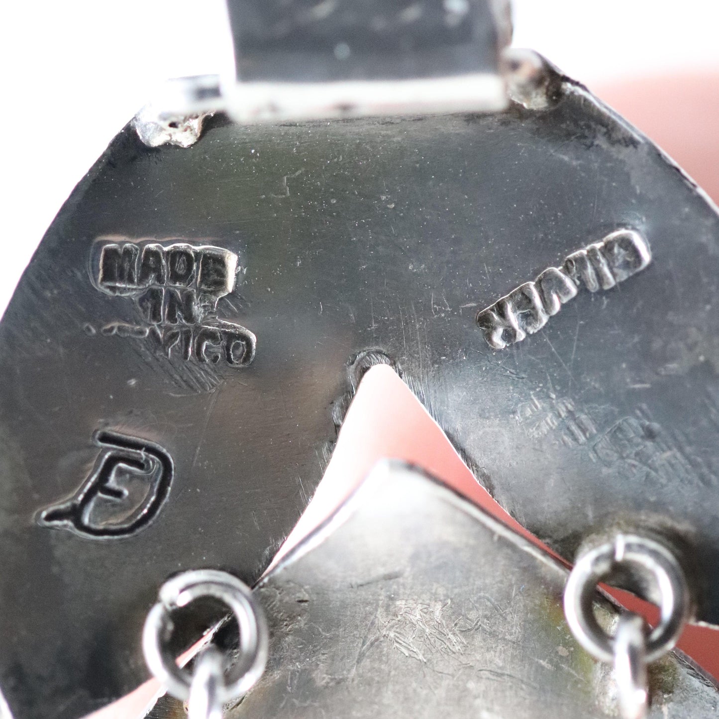 SOLD OUT: Vintage Fred Davis Taxco Silver Mexican Jewelry | Handcrafted Amethyst Link Bracelet - Carmel FSJ