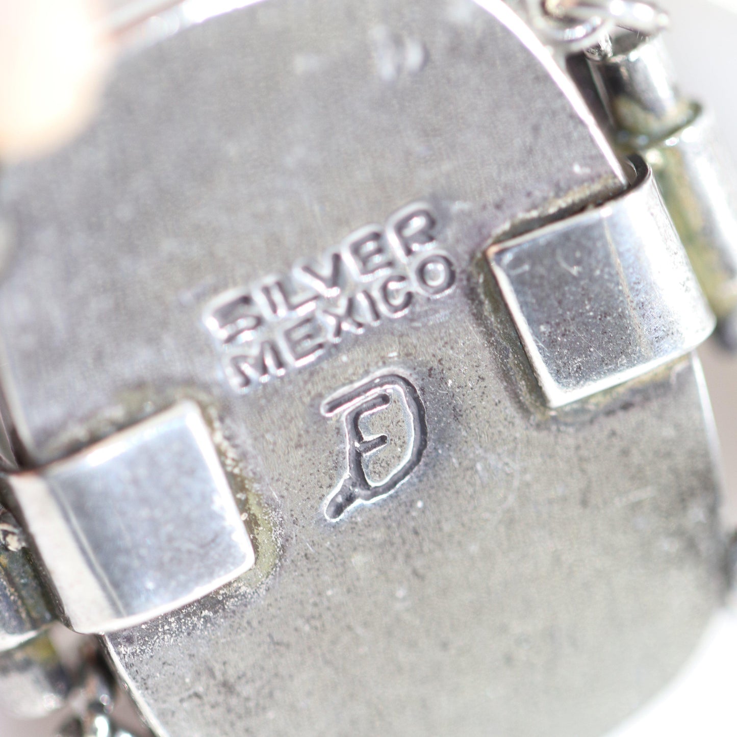 SOLD OUT: Vintage Fred Davis Taxco Silver Mexican Jewelry | Handcrafted Link Amethyst Necklace - Carmel FSJ