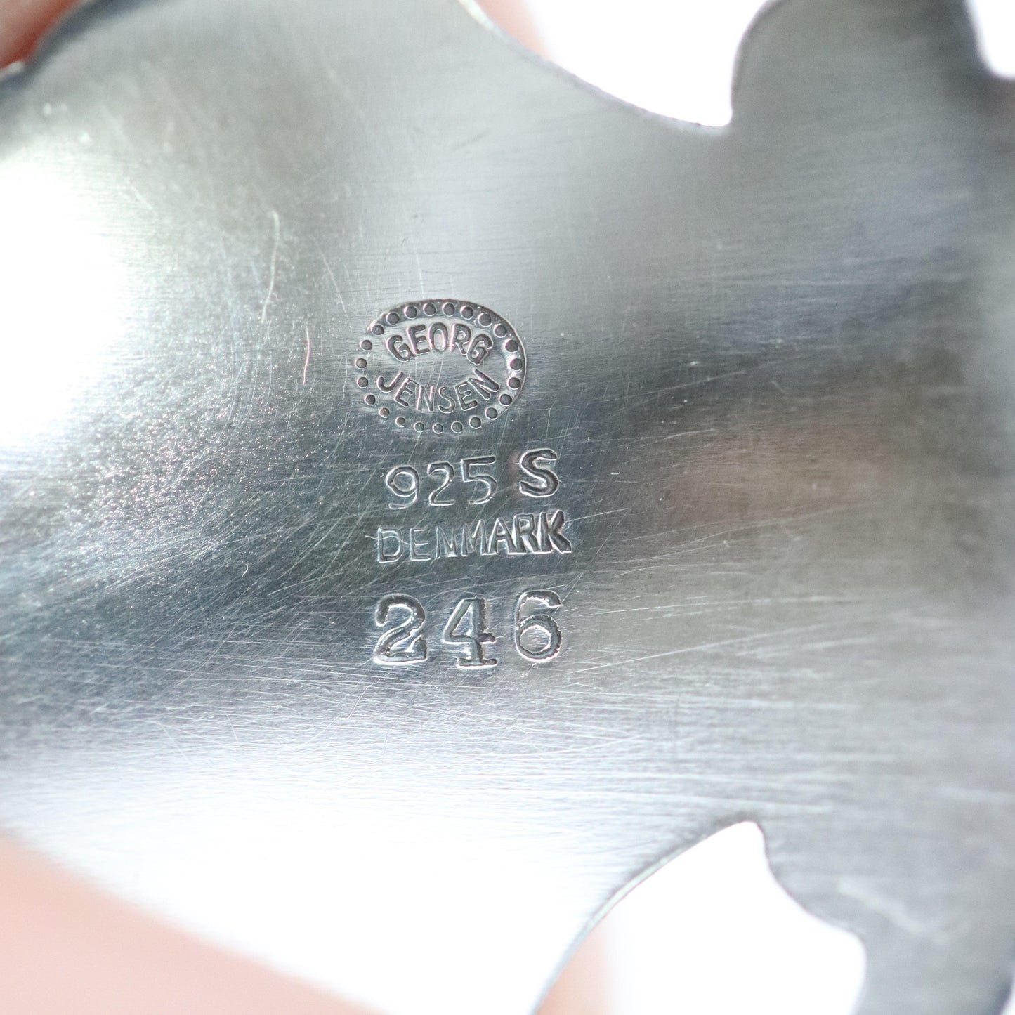 SOLD OUT: Vintage Georg Jensen Jewelry | Arno Malinowski Art Deco Shell Estate Brooch - Carmel FSJ