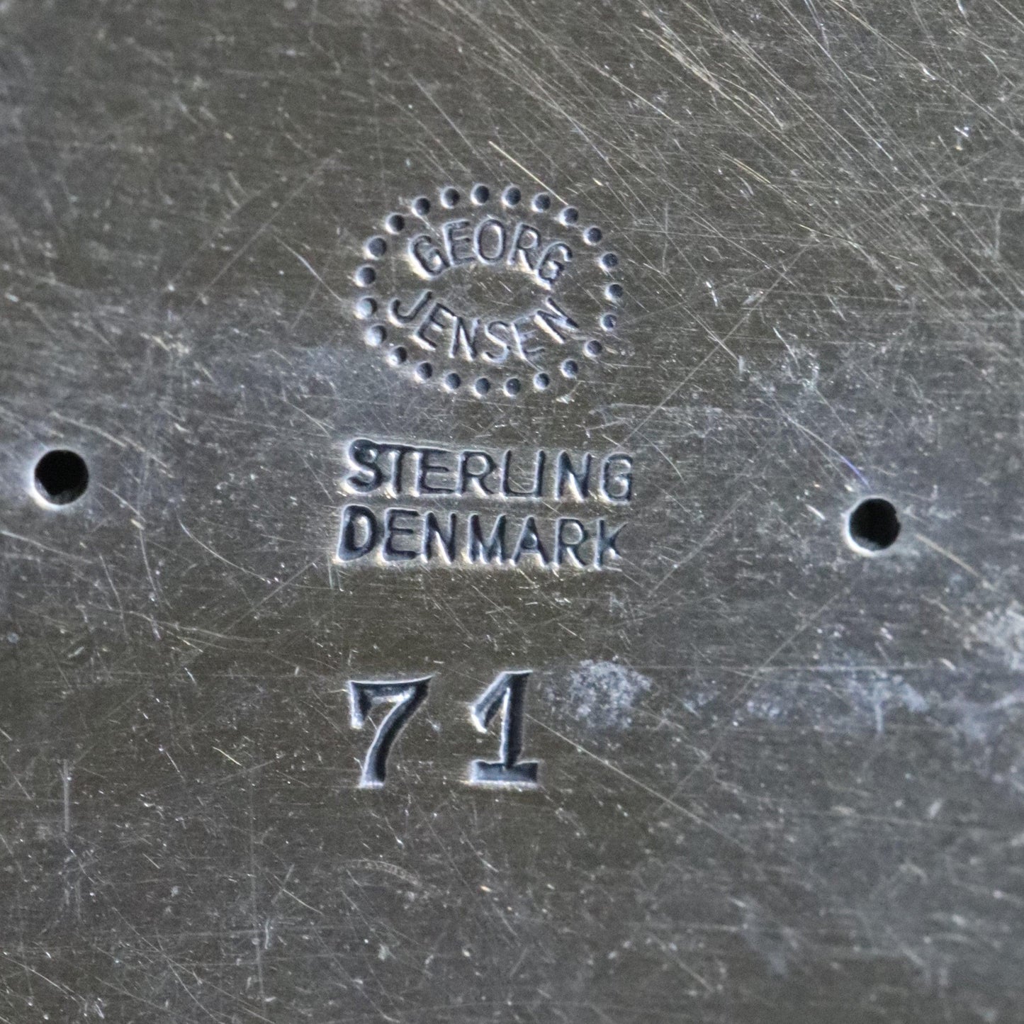 SOLD OUT: Vintage Georg Jensen Jewelry | Floral Brooch 71 - Carmel FSJ