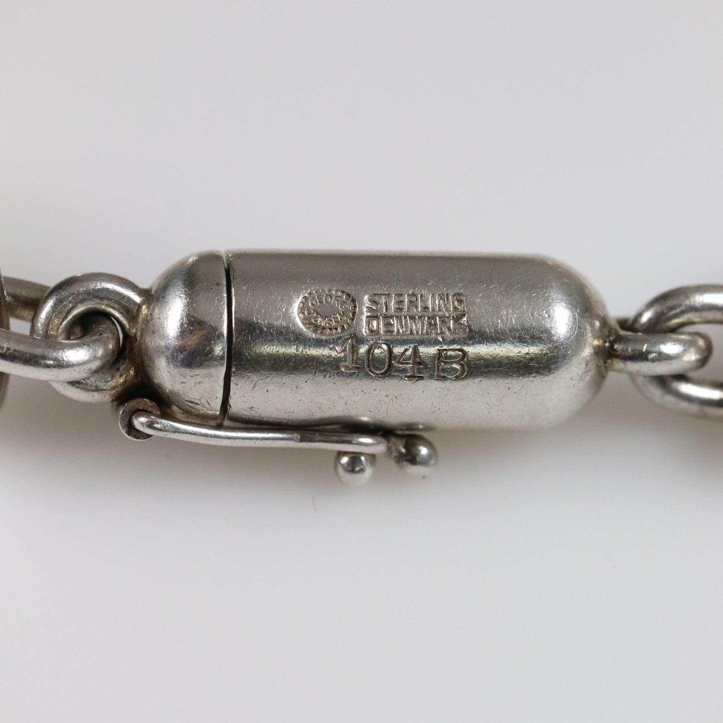 SOLD OUT: Vintage Georg Jensen Jewelry | Kindt-Larson Butterfly Bracelet 104B - Carmel FSJ