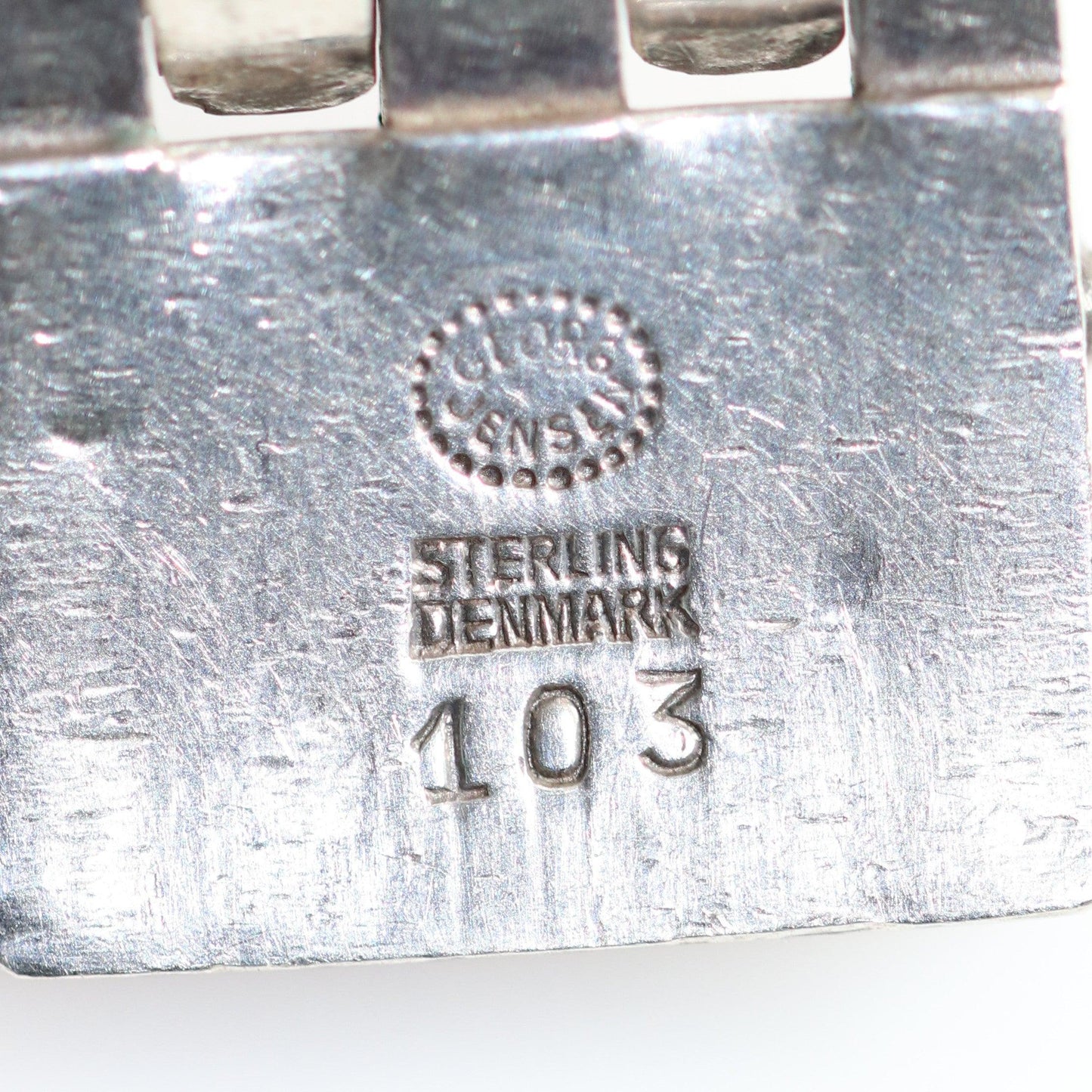 SOLD OUT: Vintage Georg Jensen Jewelry | Modernist Geometric Bracelet 103 - Carmel FSJ