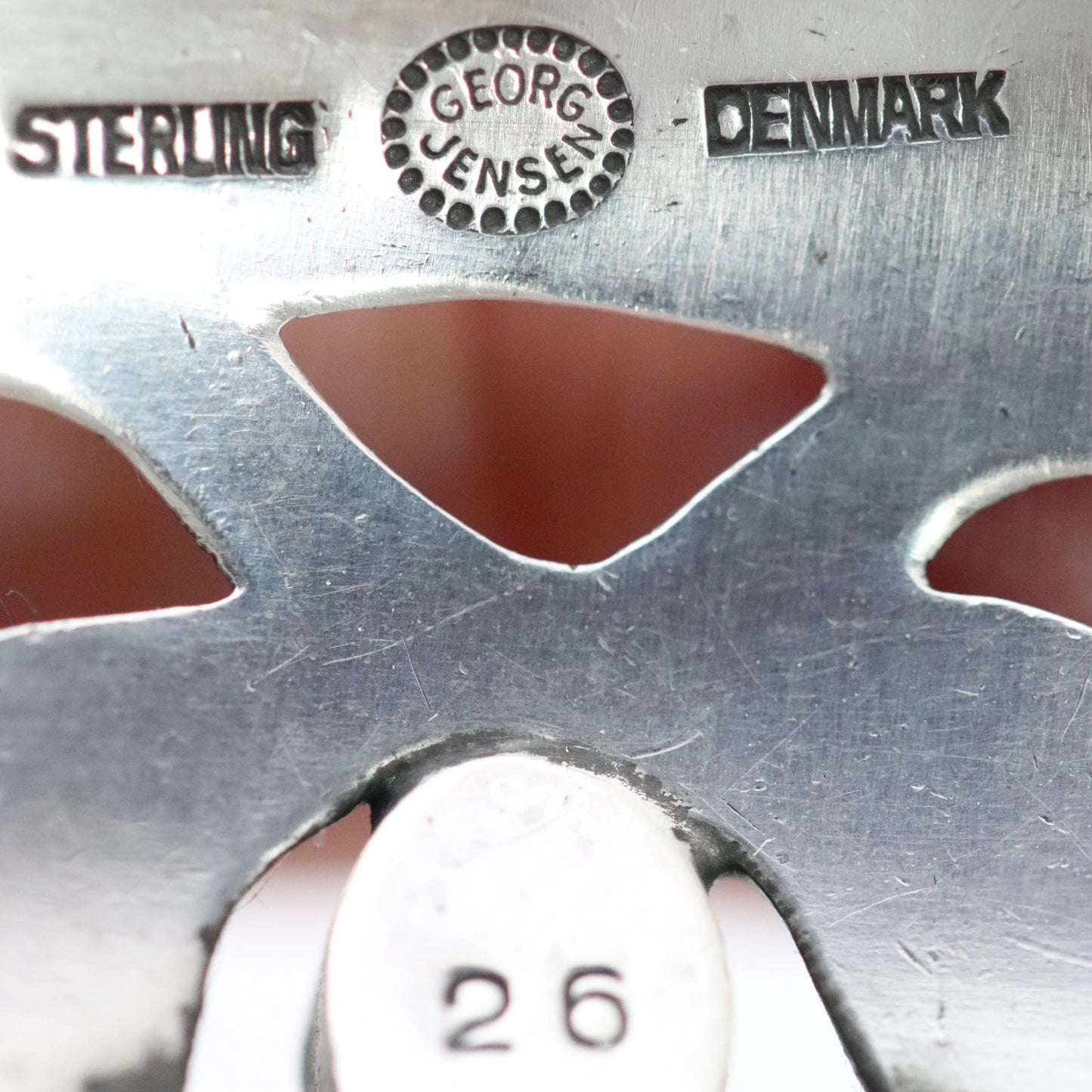 SOLD OUT: Vintage Georg Jensen Jewelry | Rare Art Nouveau Chrysoprase Brooch 26 - Carmel Fine Silver Jewelry