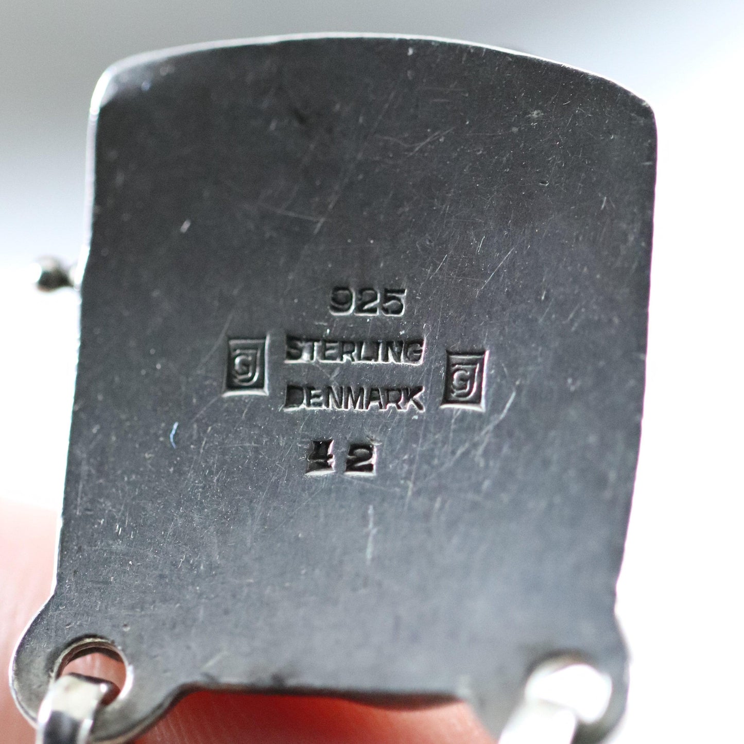 SOLD OUT: Vintage Georg Jensen Jewelry | Rare Art Nouveau Swan Bracelet 42 - Carmel FSJ