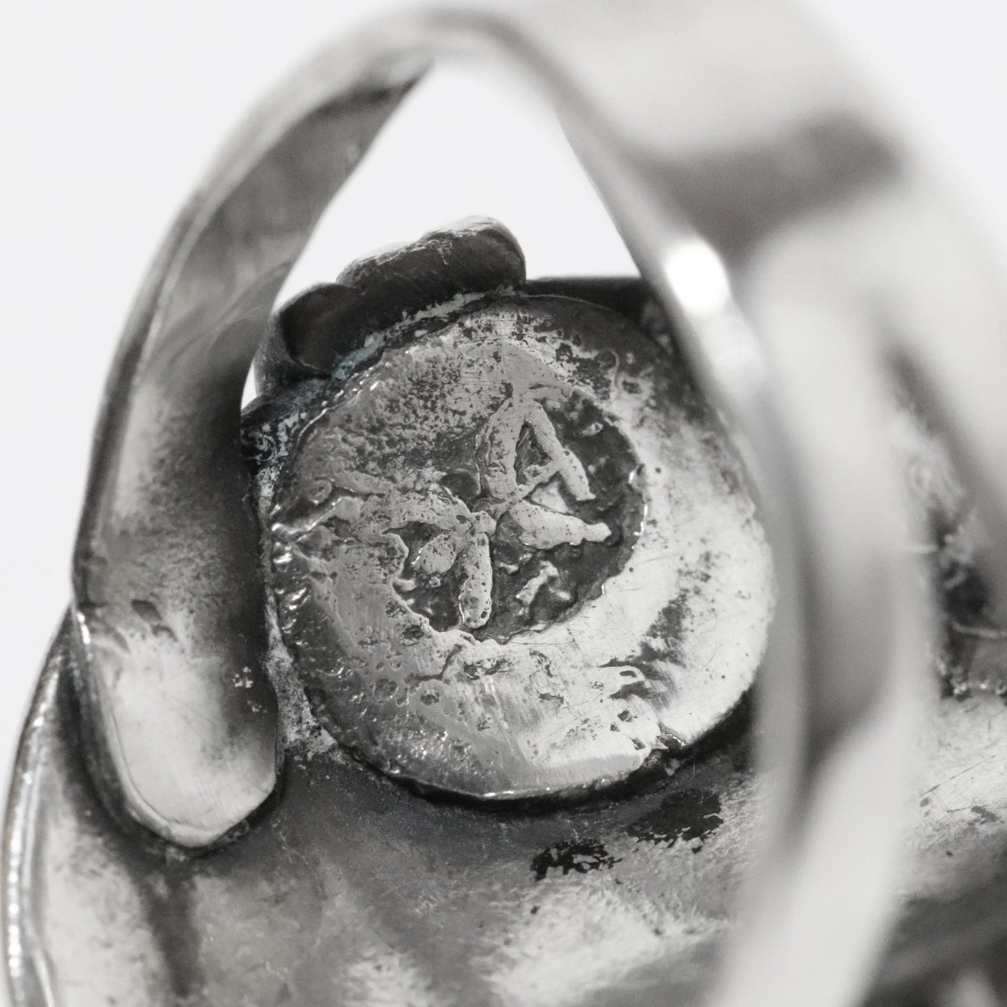 SOLD OUT: Vintage Hector Aguilar Jewelry | Modernist Sterling Silver Ring Mexico - Carmel Fine Silver Jewelry