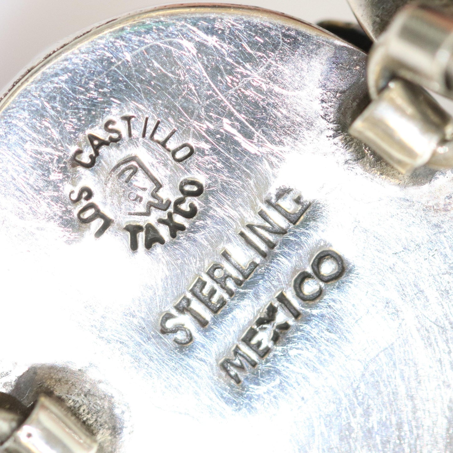 SOLD OUT: Vintage Los Castillo Taxco Silver Mexican Jewelry | Rare Blue Glass Koi Fish Necklace - Carmel FSJ