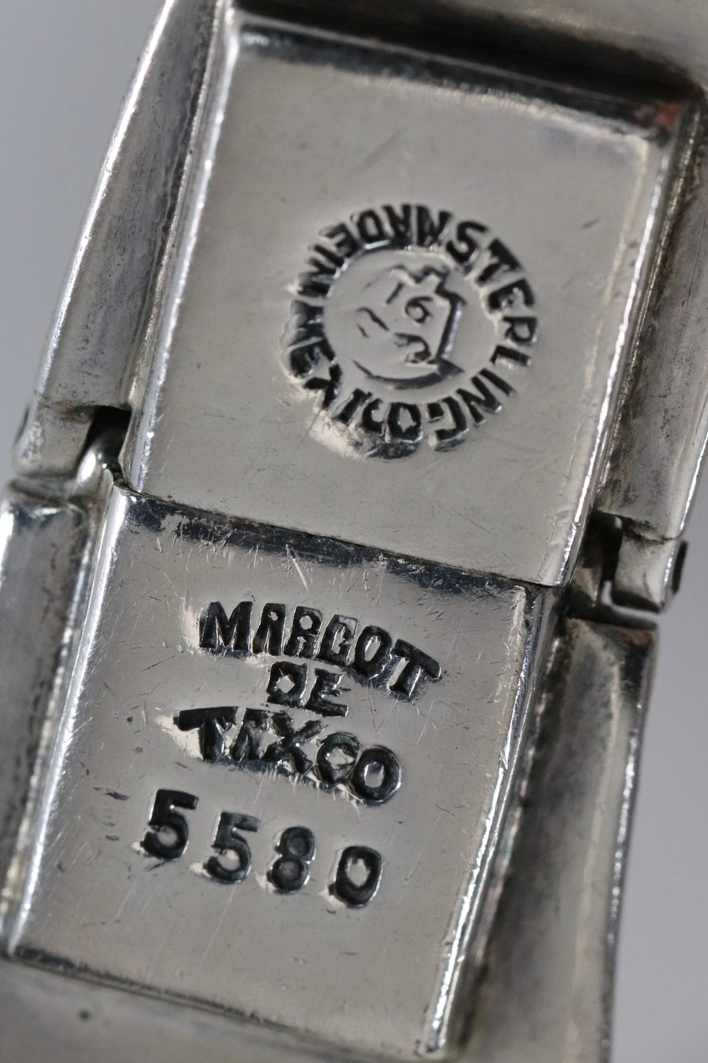 SOLD OUT: Vintage Margot de Taxco Mexican Jewelry | Handcrafted Swirl Mid-Century Choker - Carmel Fine Silver Jewelry