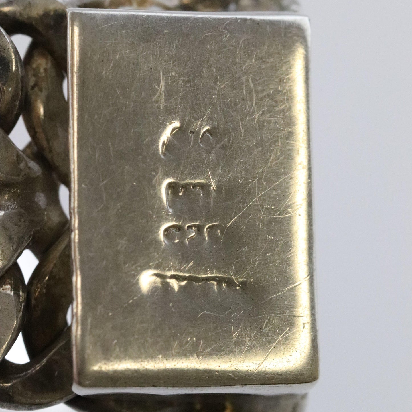 SOLD OUT: Vintage Rodolfo Espinoza Taxco Silver Mexican Jewelry | Double Curb Link Bracelet - Carmel FSJ