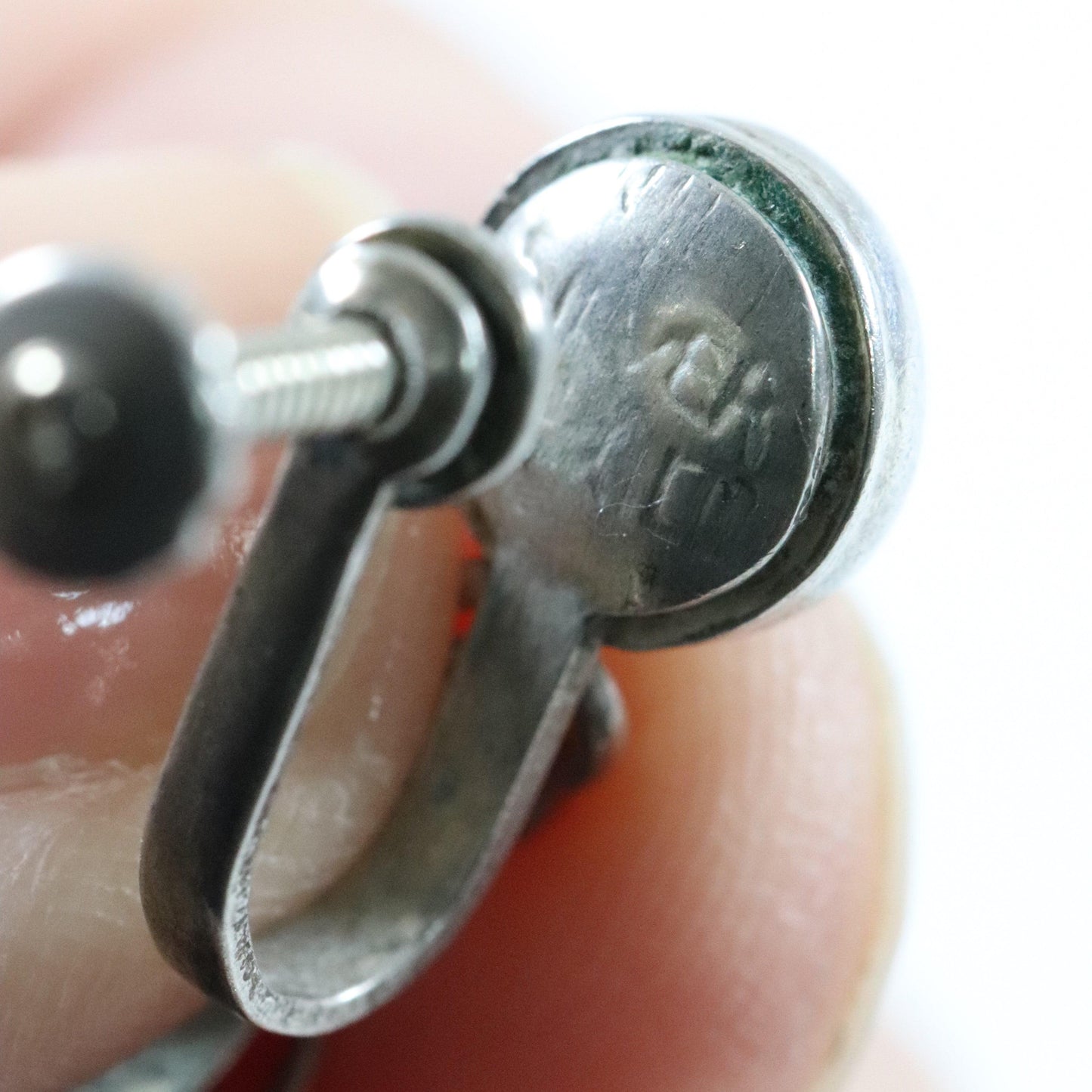 SOLD OUT: Vintage Silver Mexican Jewelry | Early Amethyst Handcrafted Earrings - Carmel FSJ