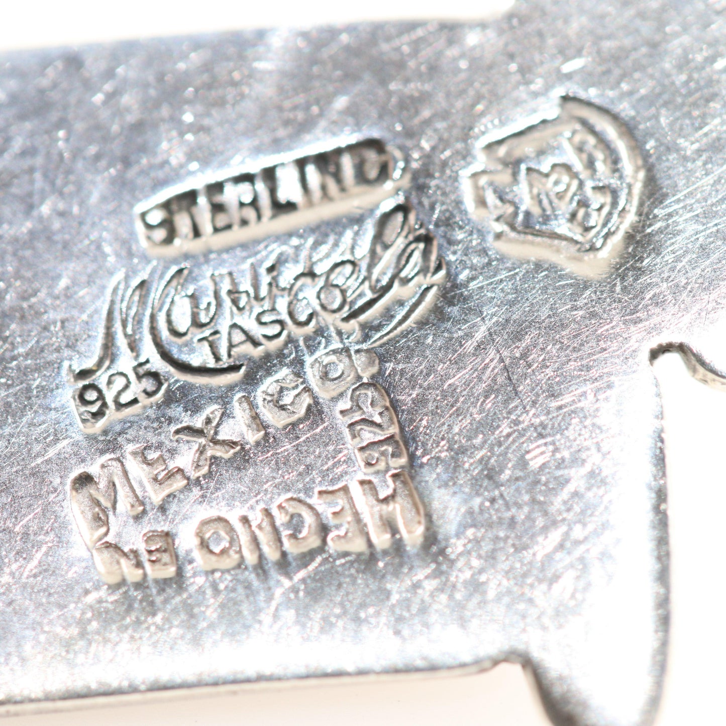 SOLD OUT: Vintage Taxco Silver Mexican Jewelry | Maricela Traditional Woman and Jug Brooch - Carmel FSJ