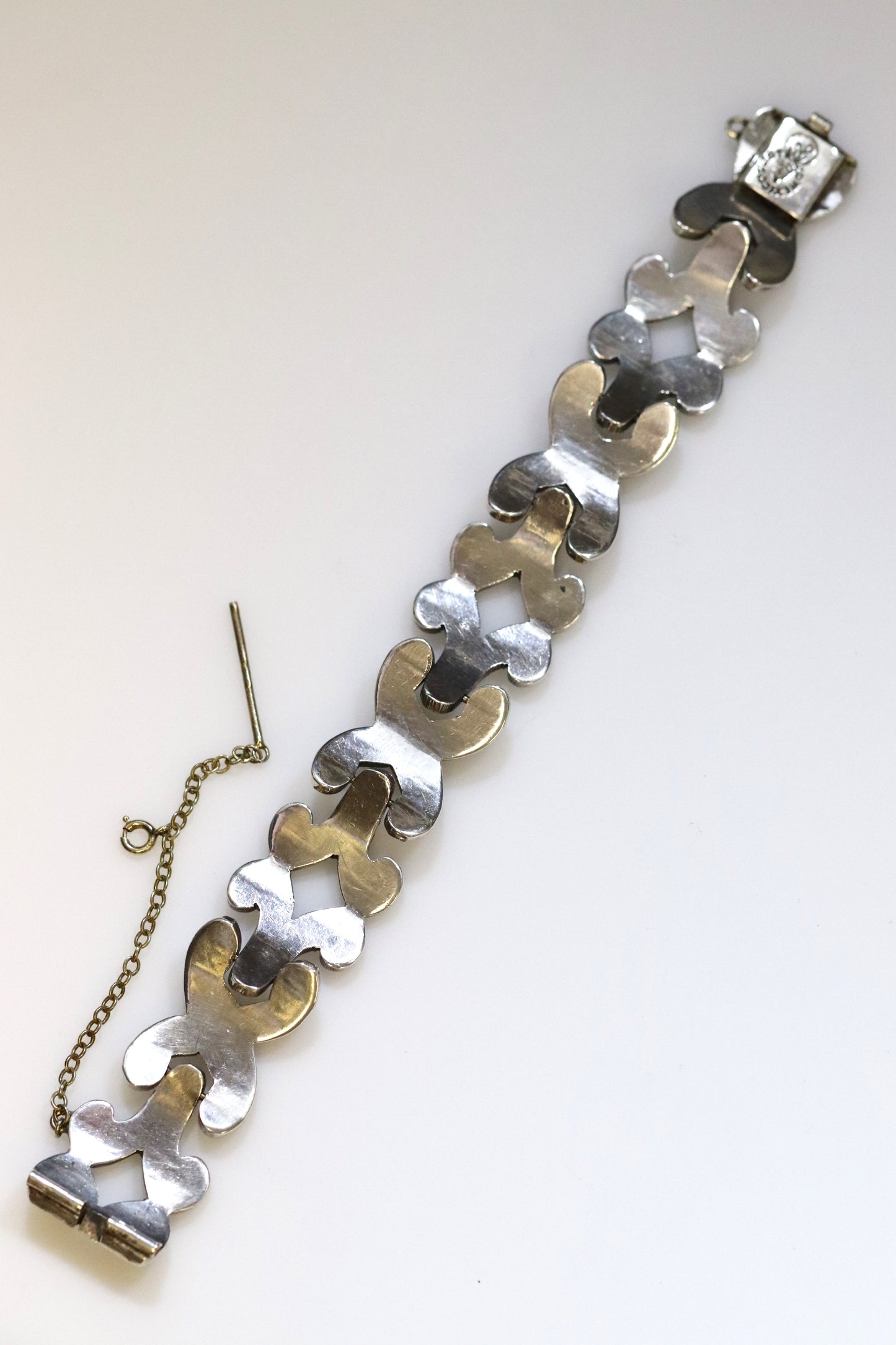 Taxco Fertility Panel Bracelet | Sterling Silver Vintage Jewelry | Mid-Century Taxco Mexico - Carmel FSJ