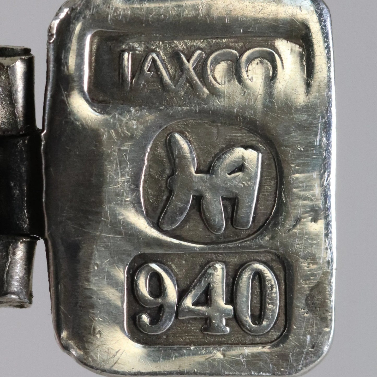 Taxco Hector Aguilar Modernist Lapis Lazuli Bracelet | Vintage Sterling Silver | Signed Mid Century Mexico - Carmel FSJ