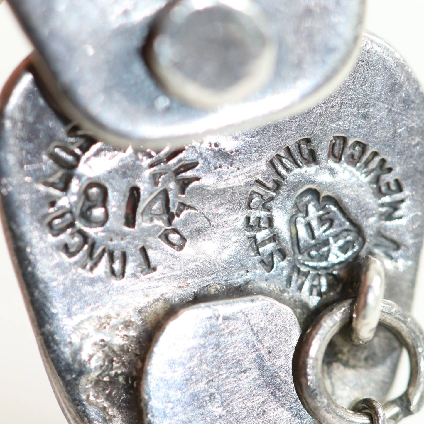 Taxco Los Castillo Bracelet | Vintage Sterling Silver | Panel Link Mid-Century Mexico - Carmel FSJ