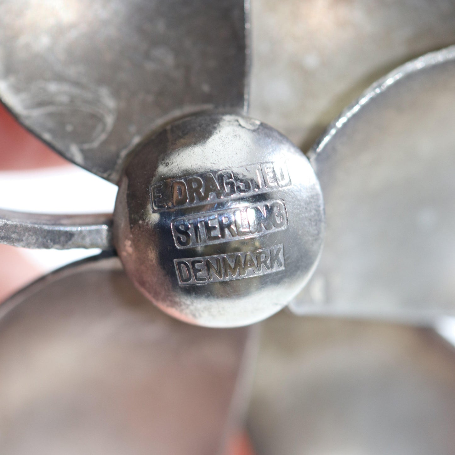 Vintage Danish E Dagsted Sterling Silver Jewelry | Floral Modernist Mid-Century Brooch - Carmel FSJ