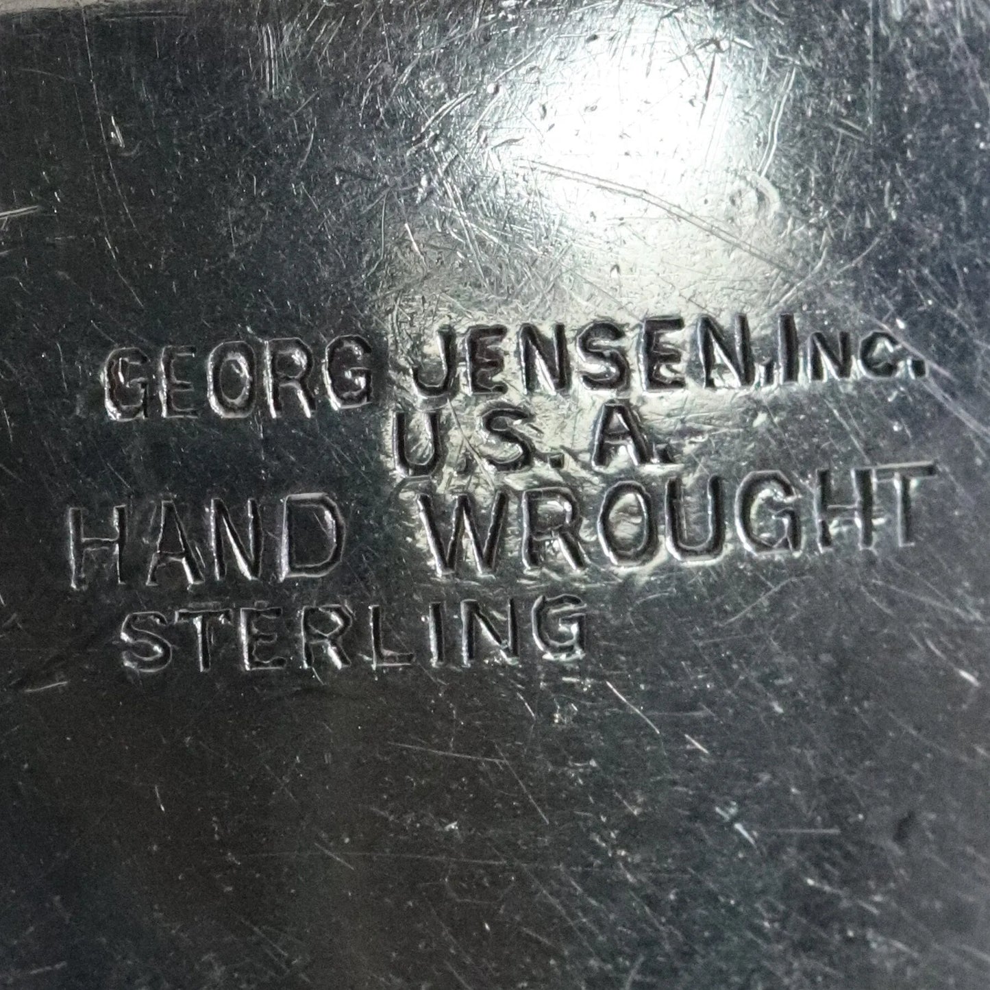 Vintage Georg Jensen Jewelry | Alphonse La Paglia Heart & Shell Brooch USA - Carmel FSJ