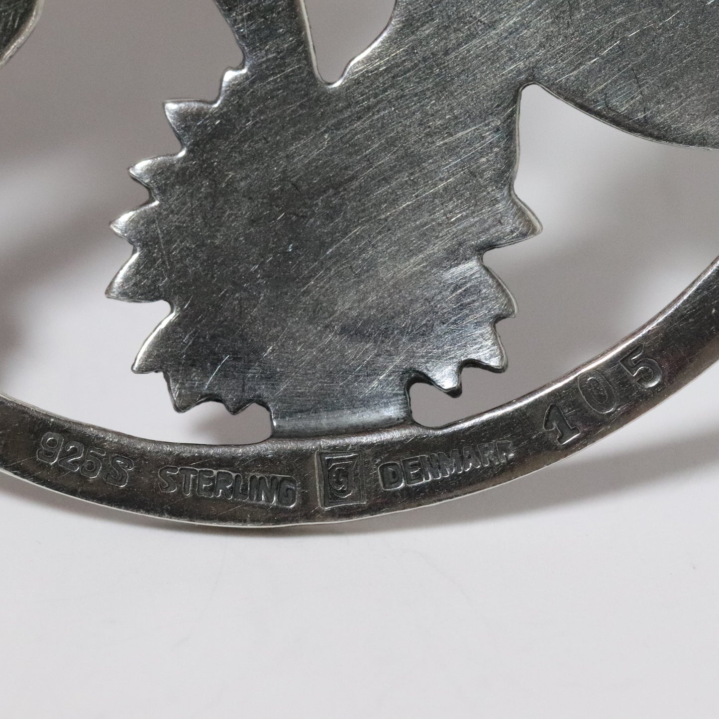 Vintage Georg Jensen Jewelry | Arno Malinowski Butterfly Necklace 105 Denmark - Carmel FSJ