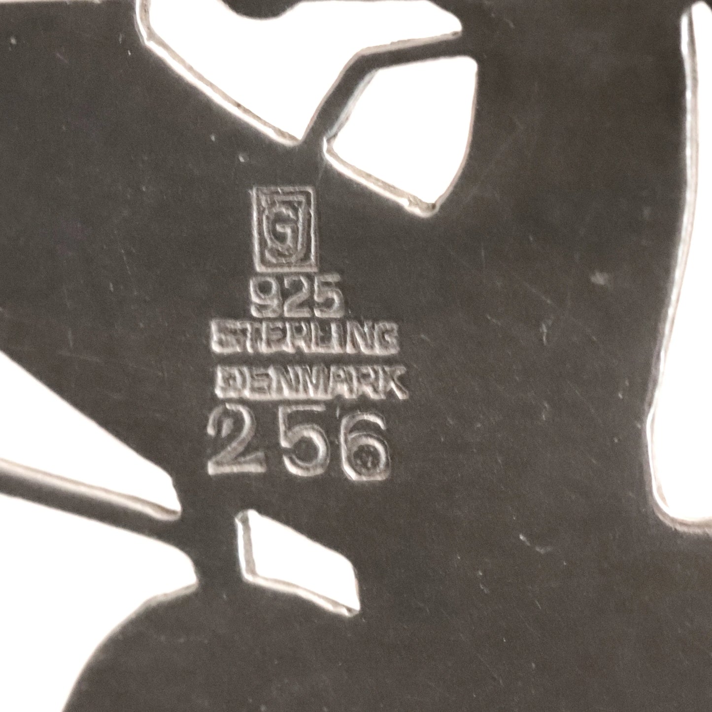 Vintage Georg Jensen Jewelry | Arno Malinowski Kneeling Deer Pin 256 Denmark - Carmel FSJ