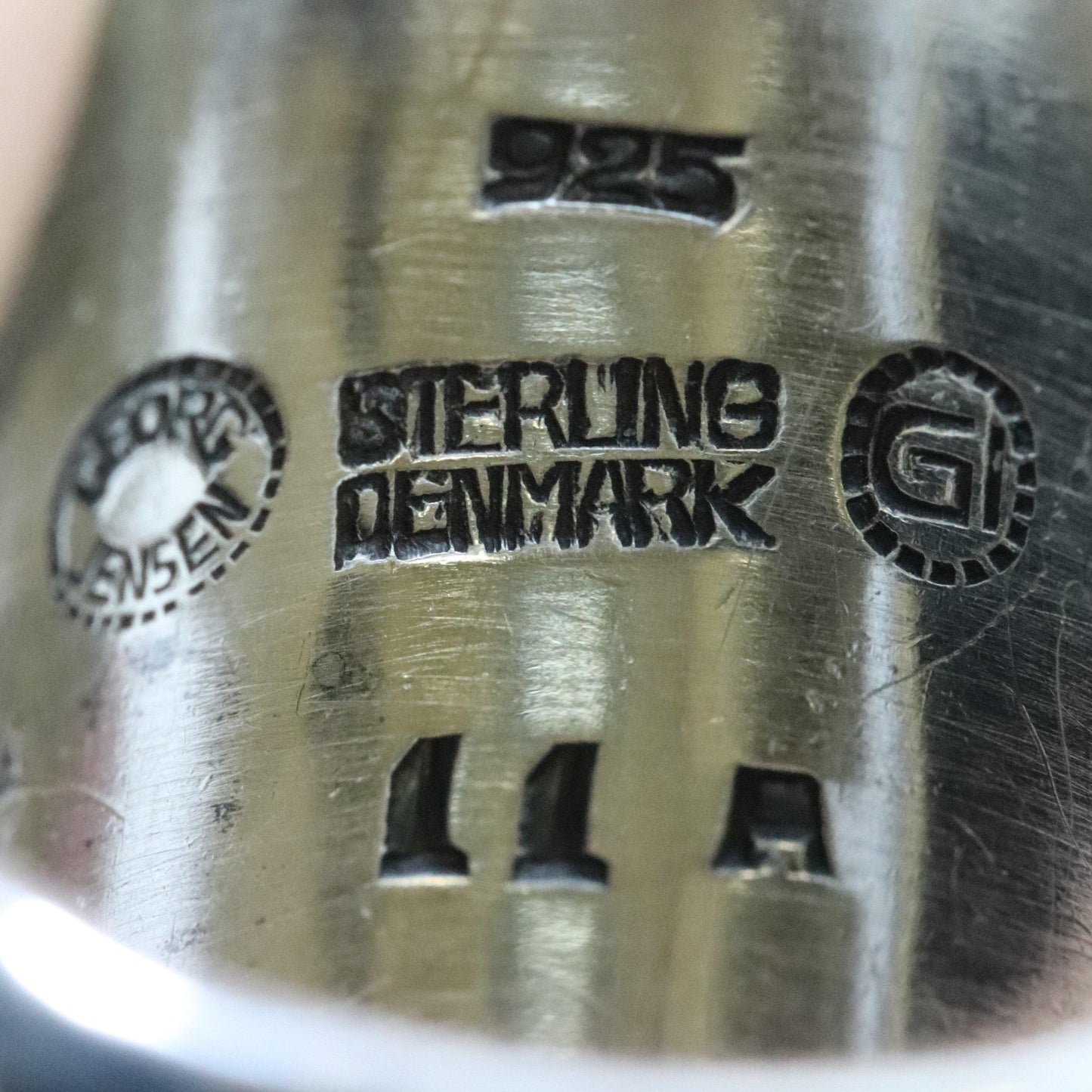 Vintage Georg Jensen Jewelry | Art Nouveau Lapis Lazuli Ring 11A (US Size 5) - Carmel FSJ