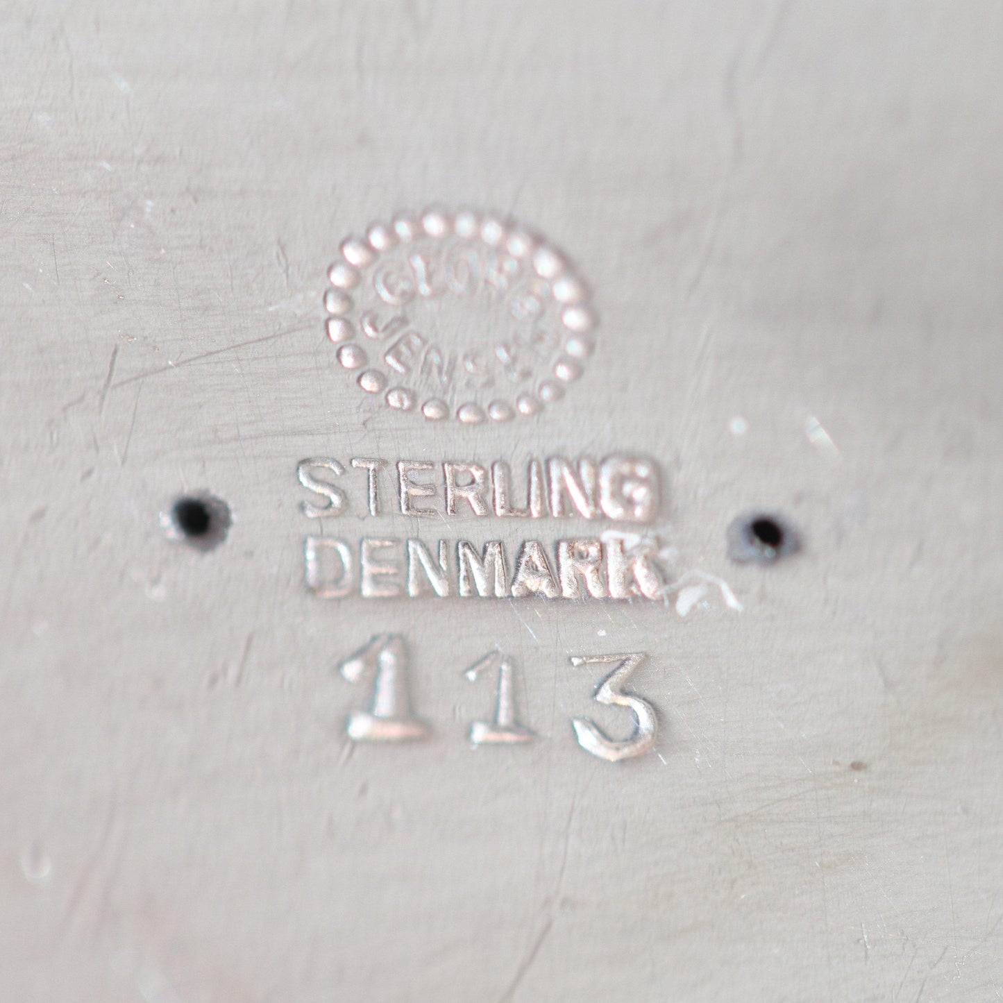 Vintage Georg Jensen Jewelry | Art Nouveau Pansy with Turquoise Brooch 113 - Carmel FSJ