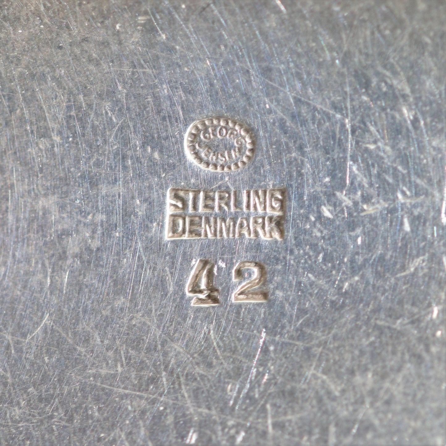 Vintage Georg Jensen Jewelry | Art Nouveau Swan Bracelet 42 - Carmel FSJ