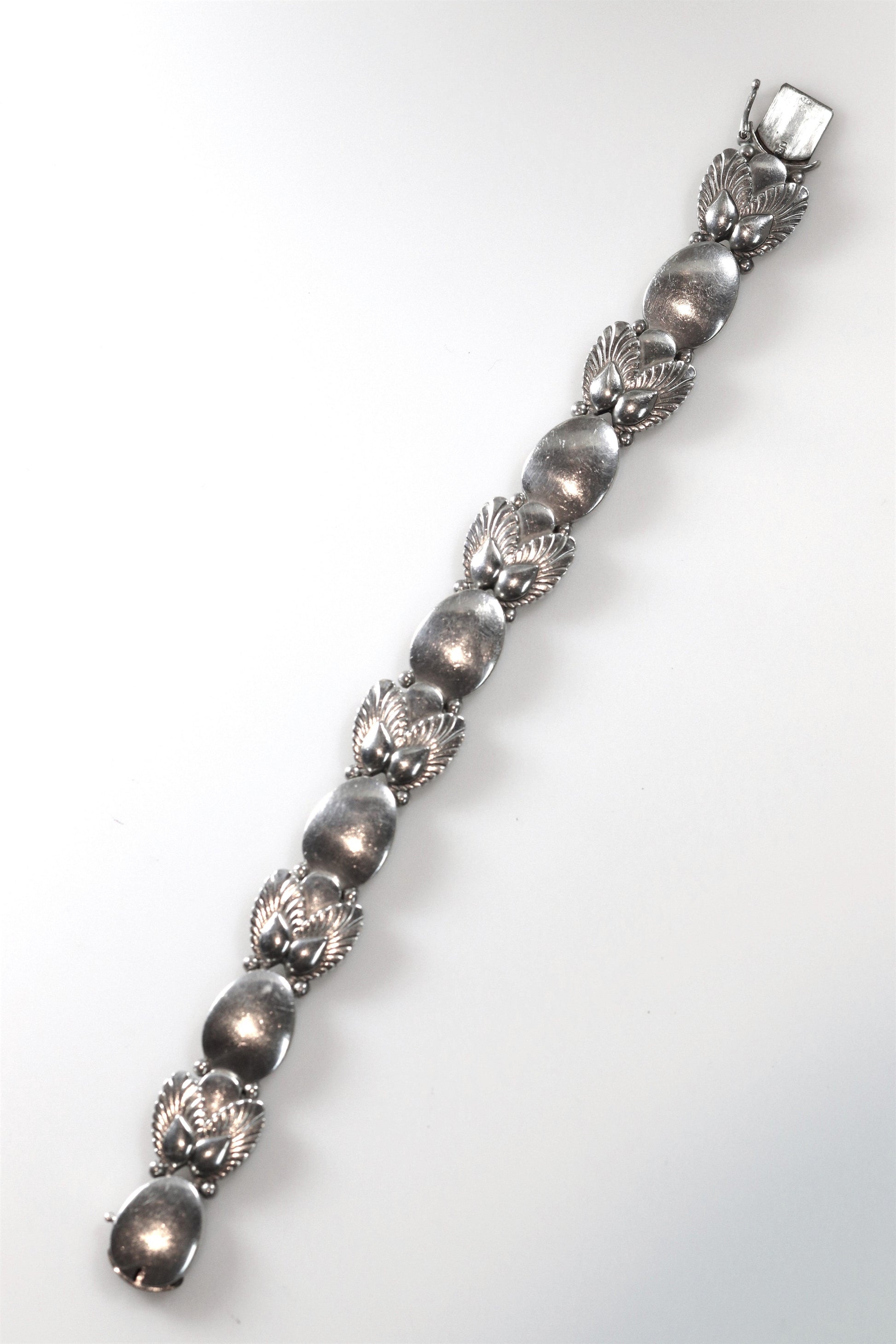 Vintage Georg Jensen Jewelry | Bittersweet Bracelet 94B - Carmel Fine Silver Jewelry