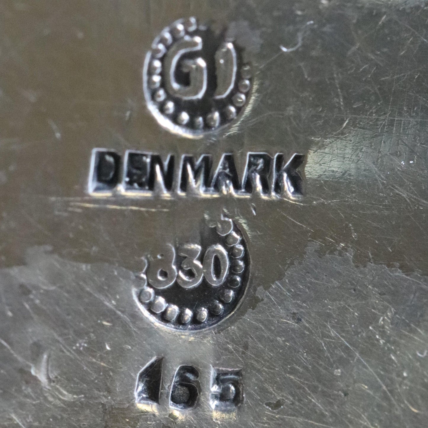 Vintage Georg Jensen Jewelry | Early Labradorite Dove Brooch 165 - Carmel FSJ