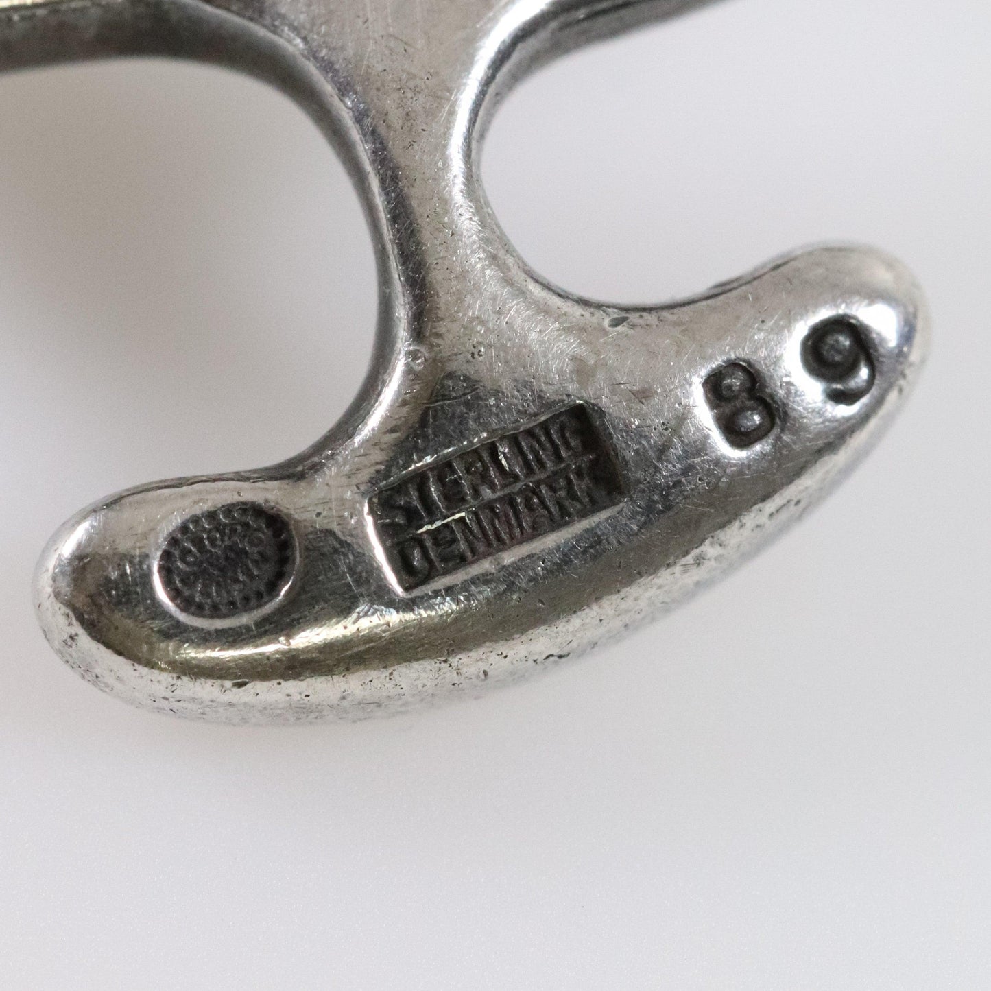 Vintage Georg Jensen Jewelry | Henning Koppel Heavy Splash Necklace 89 - Carmel FSJ