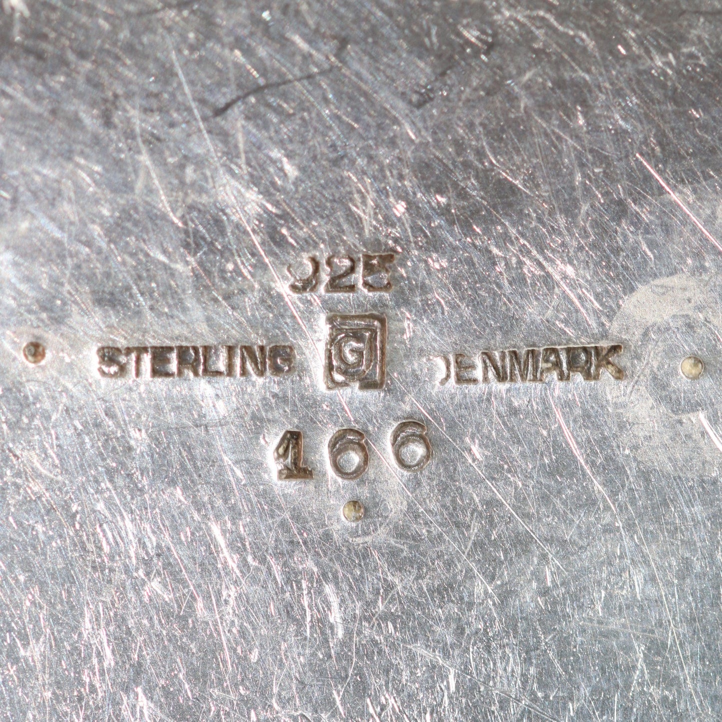 Vintage Georg Jensen Jewelry | Kristian Moel-Hansen Eagle Mid Century Brooch 166 - Carmel FSJ