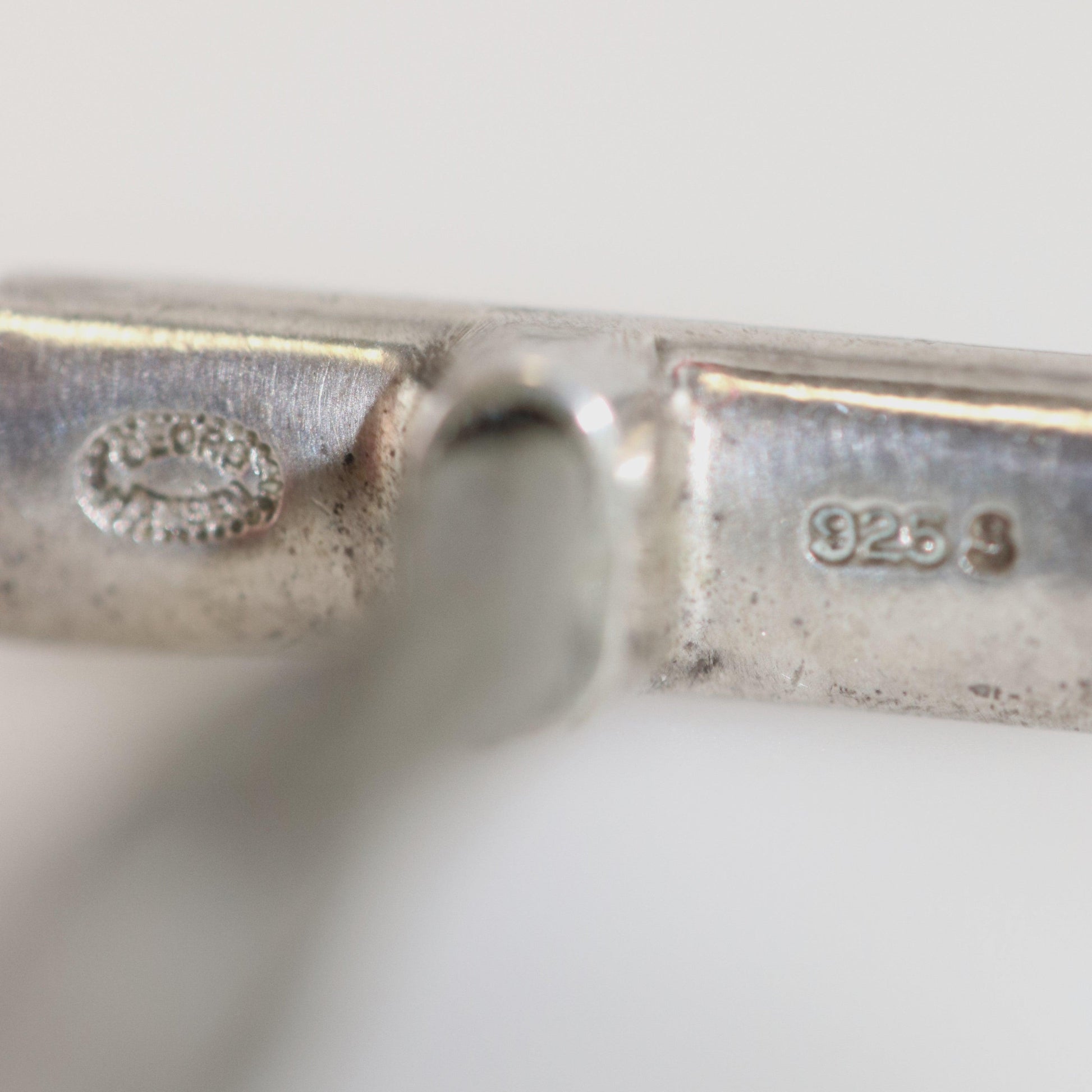 Vintage Georg Jensen Jewelry | Mid Century Magnifying Glass Pendant Necklace 400 - Carmel Fine Silver Jewelry