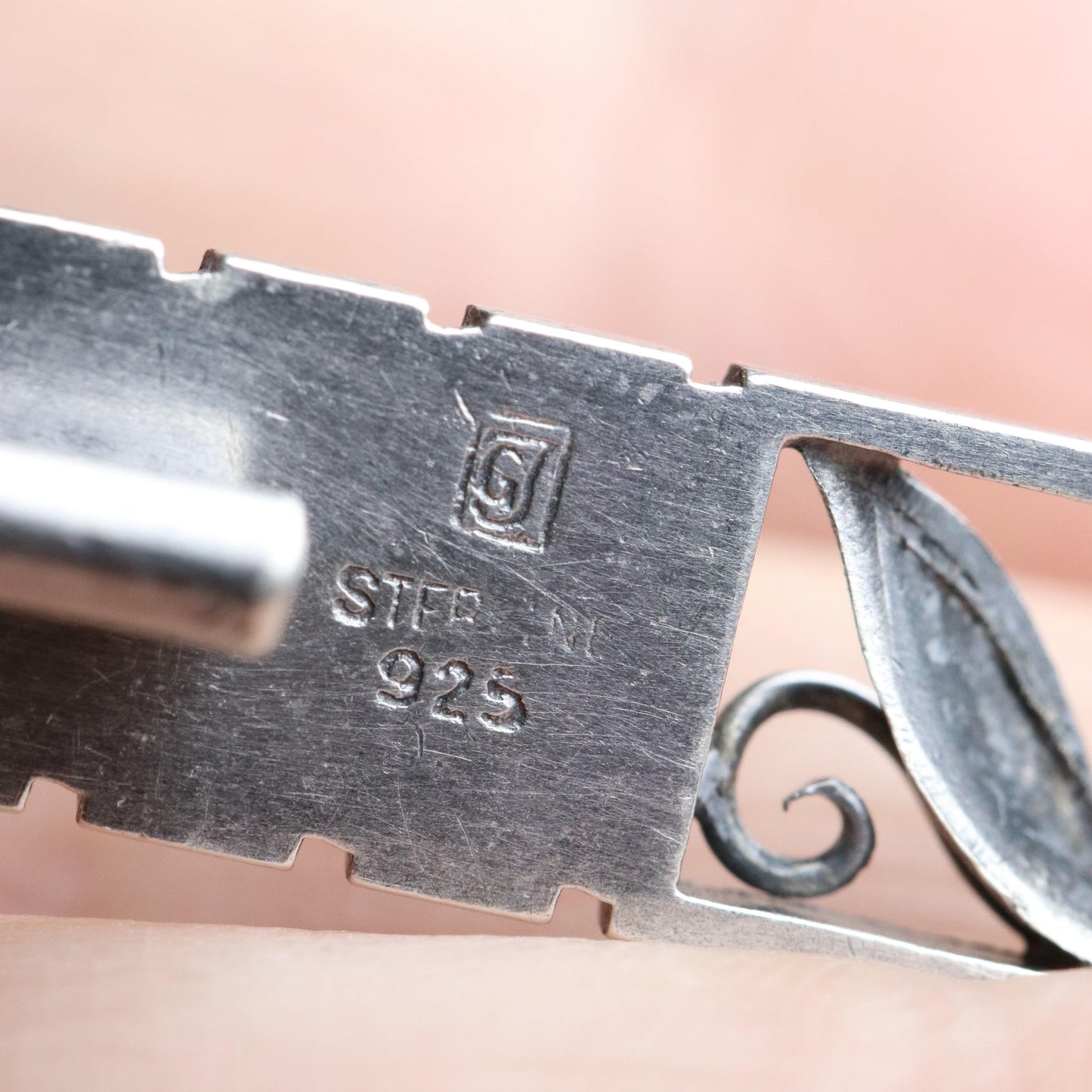 Vintage Georg Jensen Jewelry | Pineapple Acorn Brooch 216A - Carmel FSJ