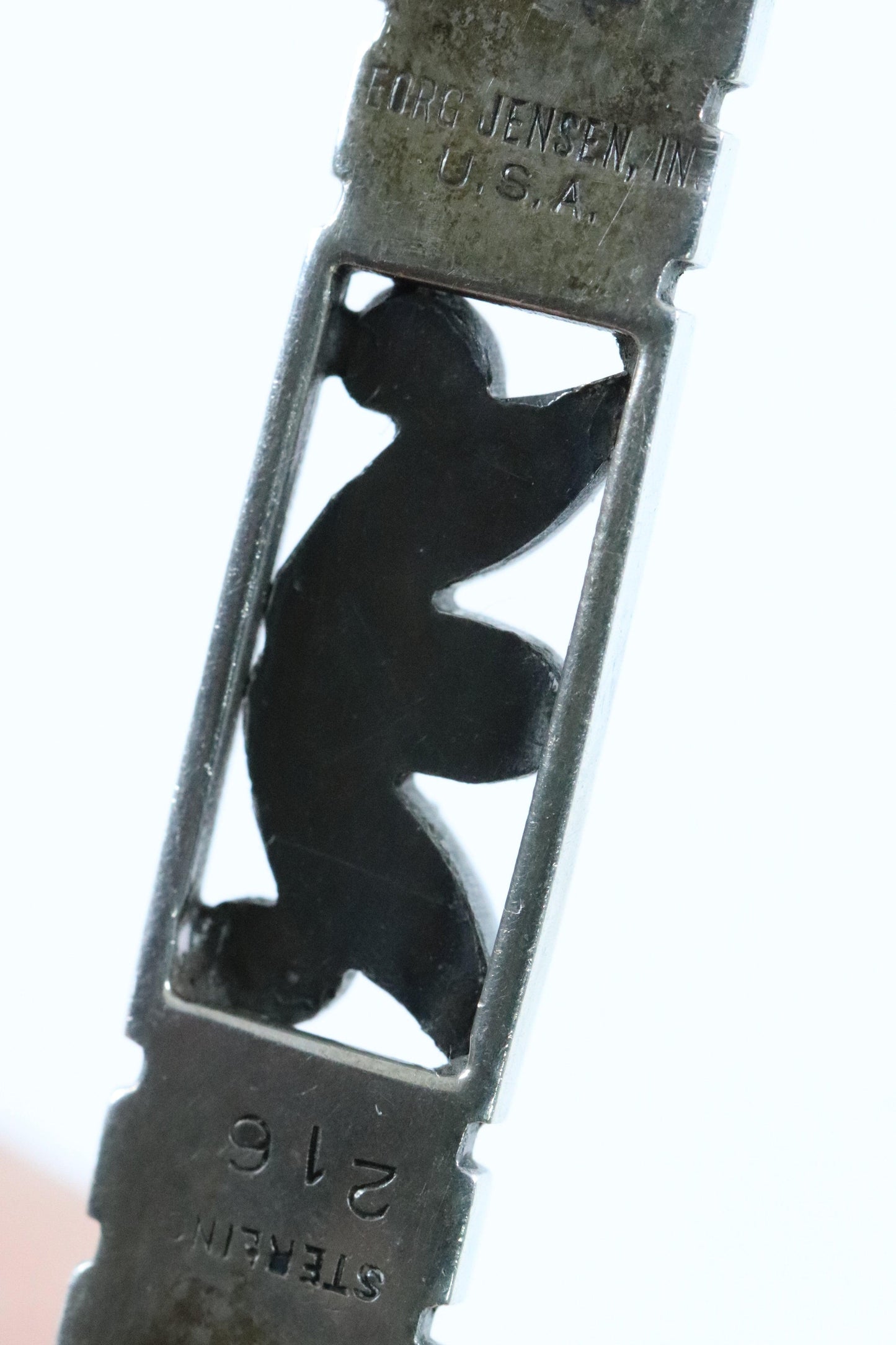 Vintage Georg Jensen Jewelry | Pineapple Acorn Brooch USA - Carmel FSJ