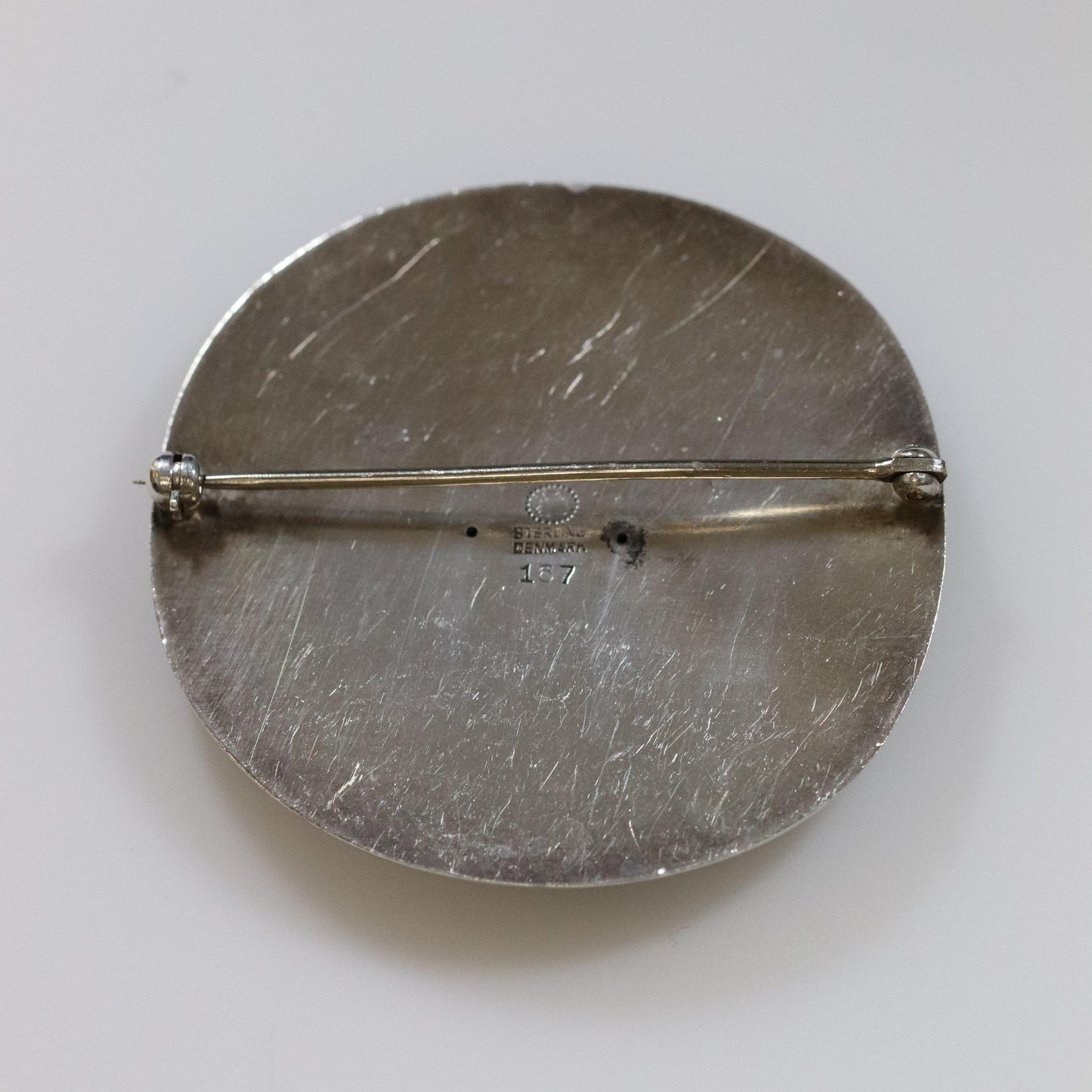 Vintage Georg Jensen Jewelry | Rare Kristian Mohl-Hansen Stork Brooch - Carmel FSJ