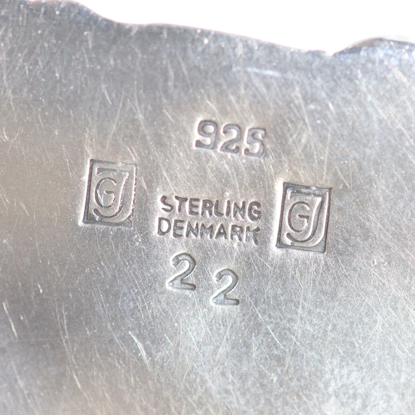 Vintage Georg Jensen Jewelry | Rare Labradorite Master Brooch 22 - Carmel Fine Silver Jewelry