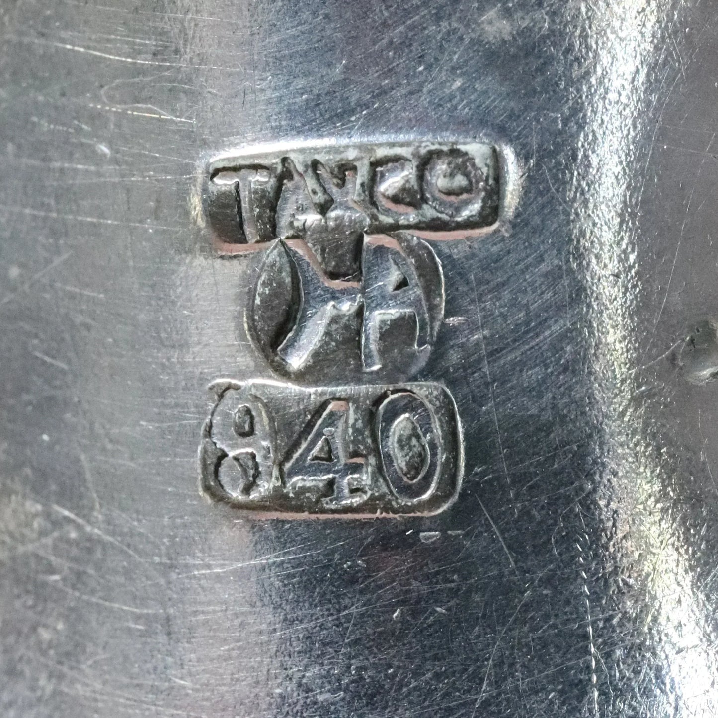 Vintage Hector Aguilar Taxco Jewelry | Heavy Panel Pictorial Bangle Bracelet - Carmel Fine Silver Jewelry