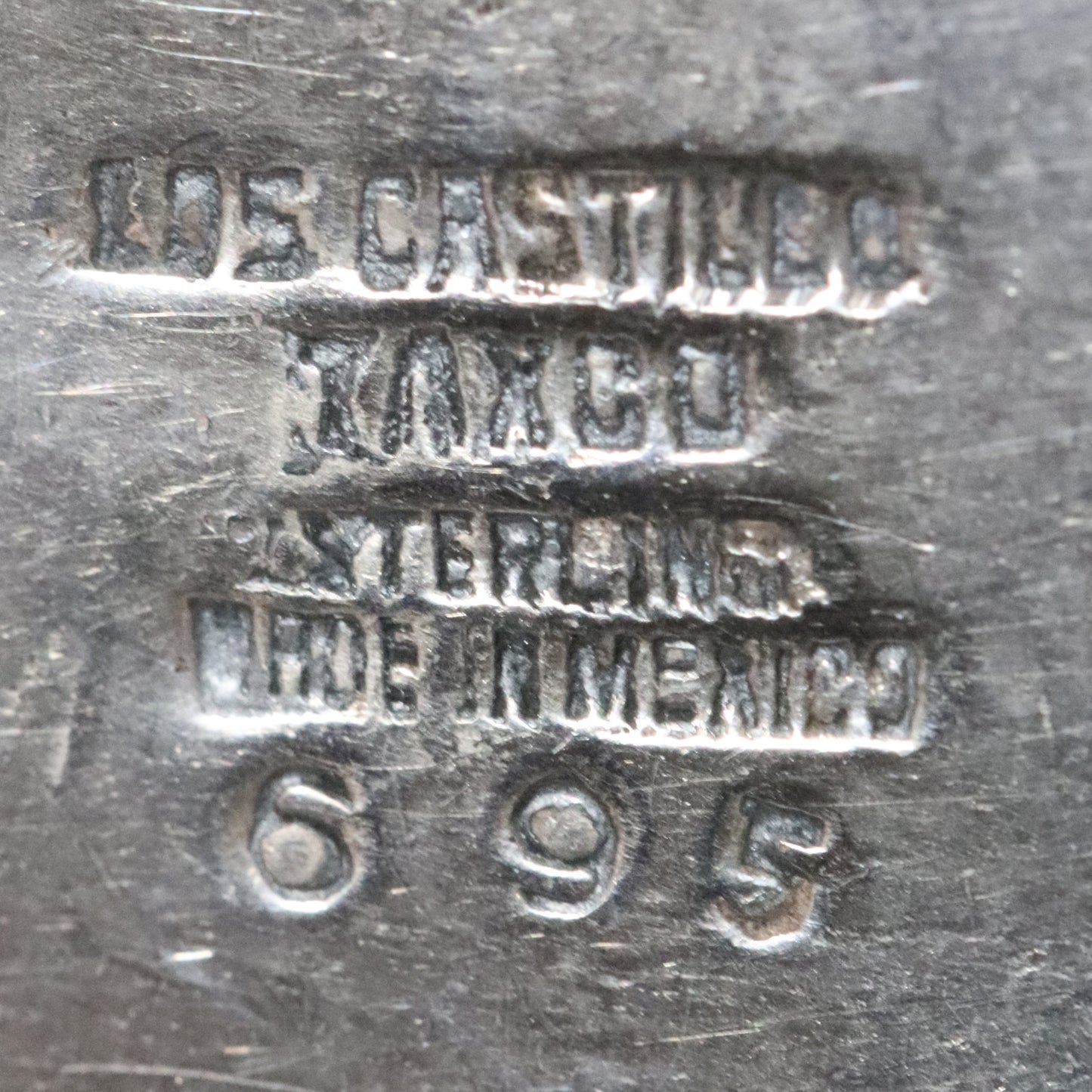 Vintage Los Castillo Jewelry | Floral Amethyst Brooch 695 Mexico - Carmel FSJ