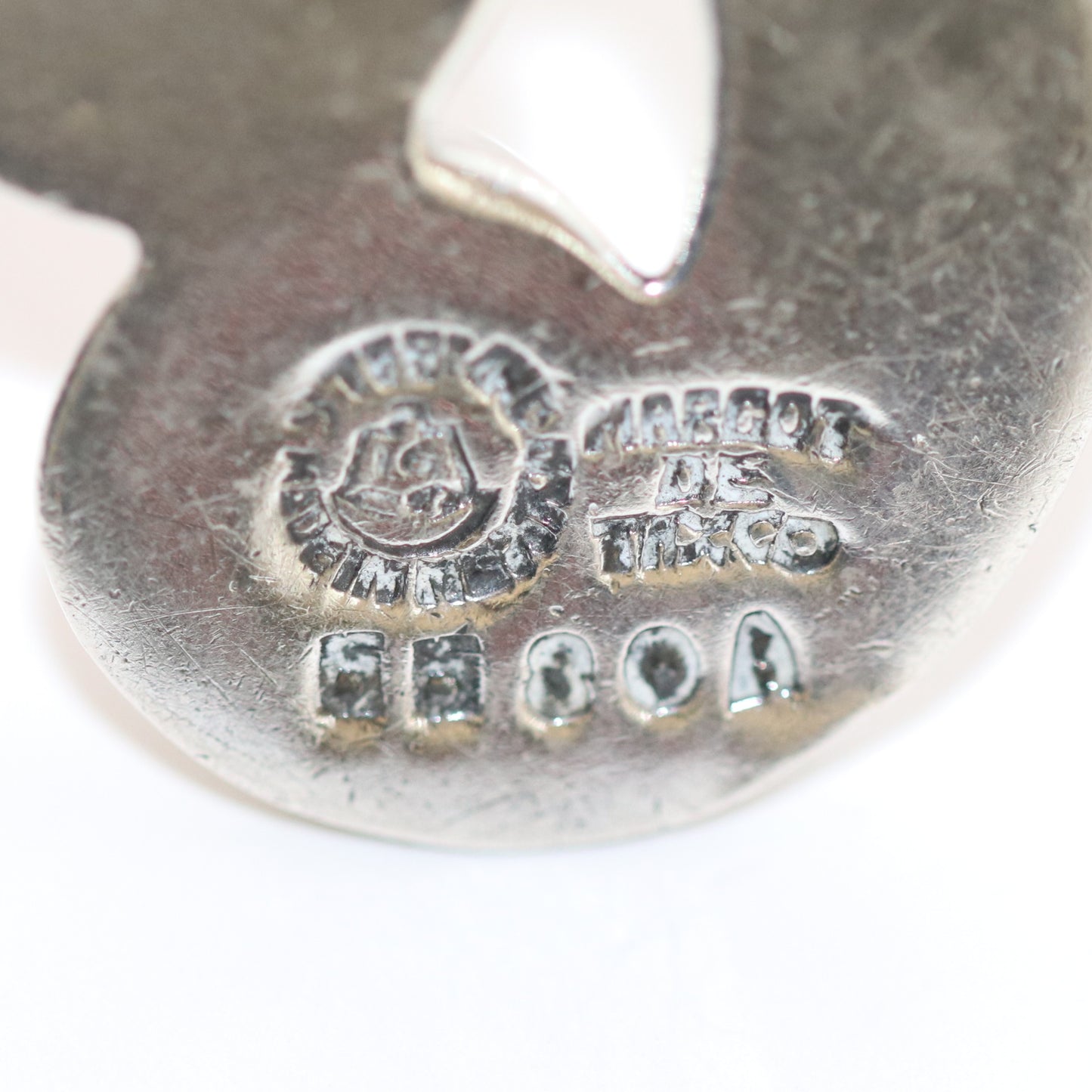 Vintage Margot de Taxco Jewelry | Swirl and Bead Trim Brooch Mexico - Carmel FSJ