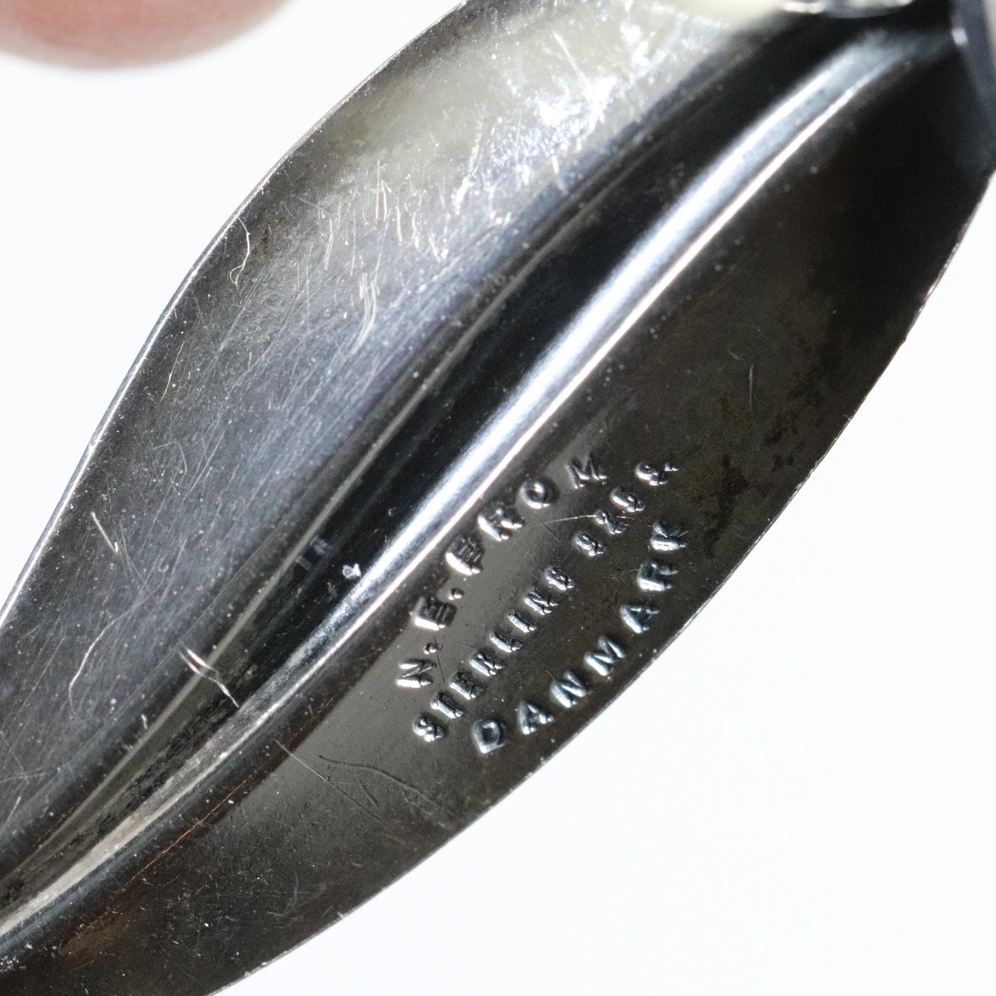 Vintage NE From Sterling Silver Jewelry | Large Floral Brooch Denmark - Carmel FSJ